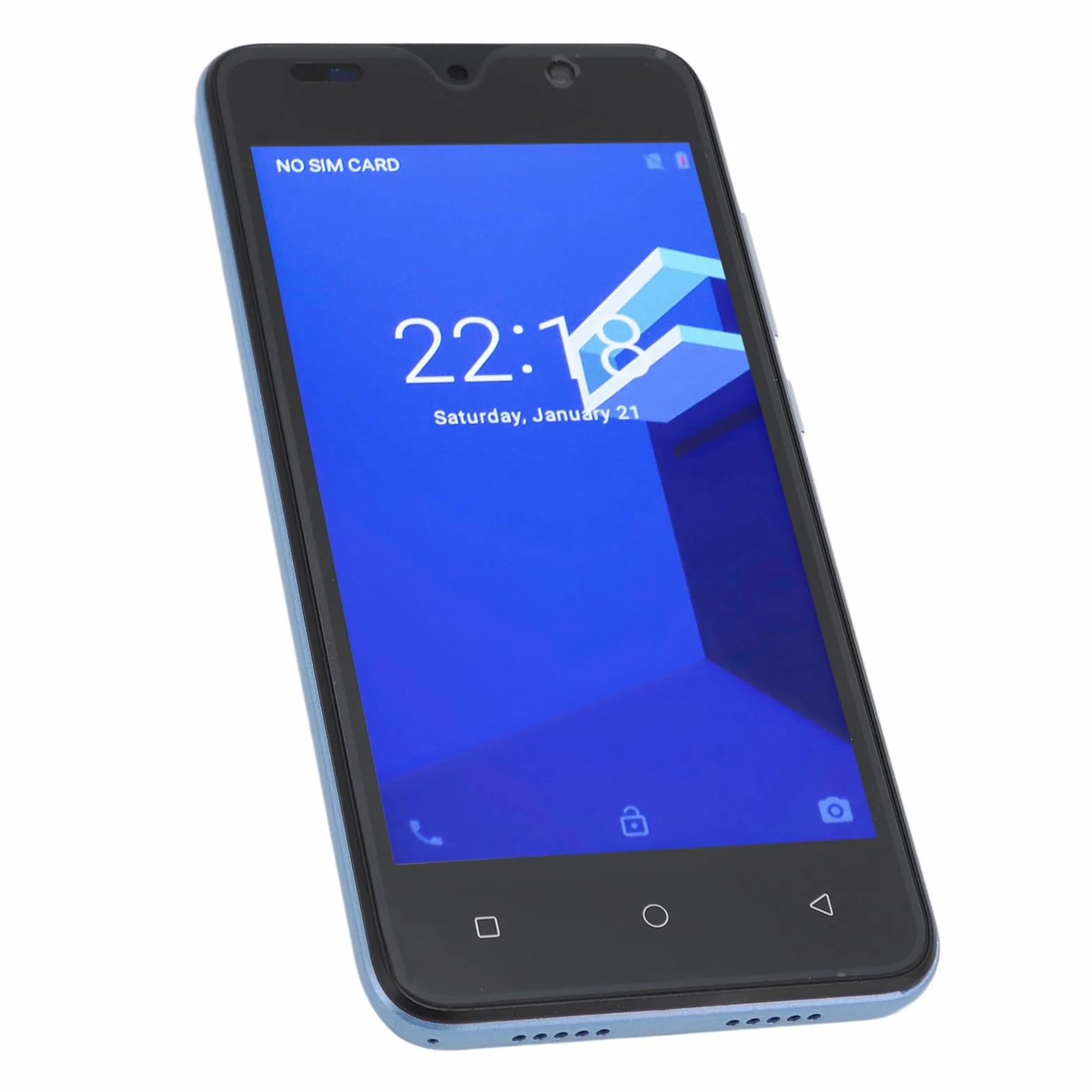 Generic 5 -calowy Smartfon, rozdzielczość 1440 X 3040 dla HD Smartphone Smartphone 8 MP 8 MP (BLUE)