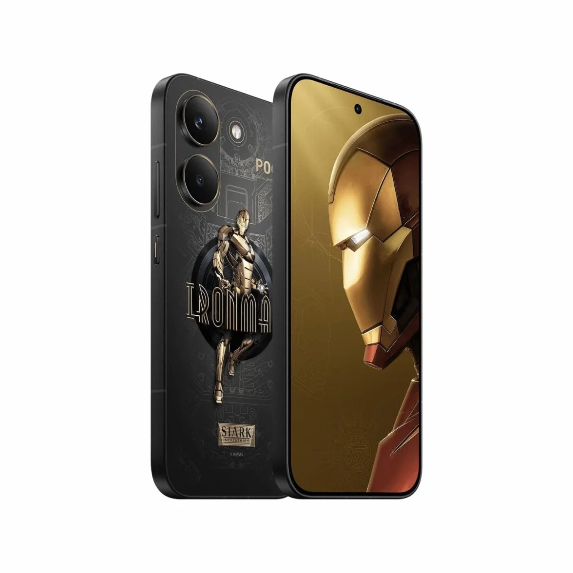 XIAOMI Poco X8 Pro Iron Man 12+512 Złoty Czarny