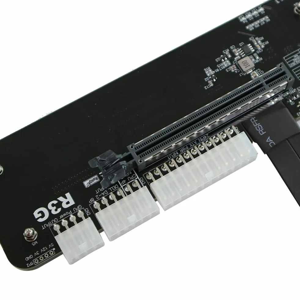 R43SG M.2 Nvme PCIe4.0X4 karta graficzna zewnętrzna stacja dokująca akcesoria zamienne do NUC/ITX / / laptopa 50 cm