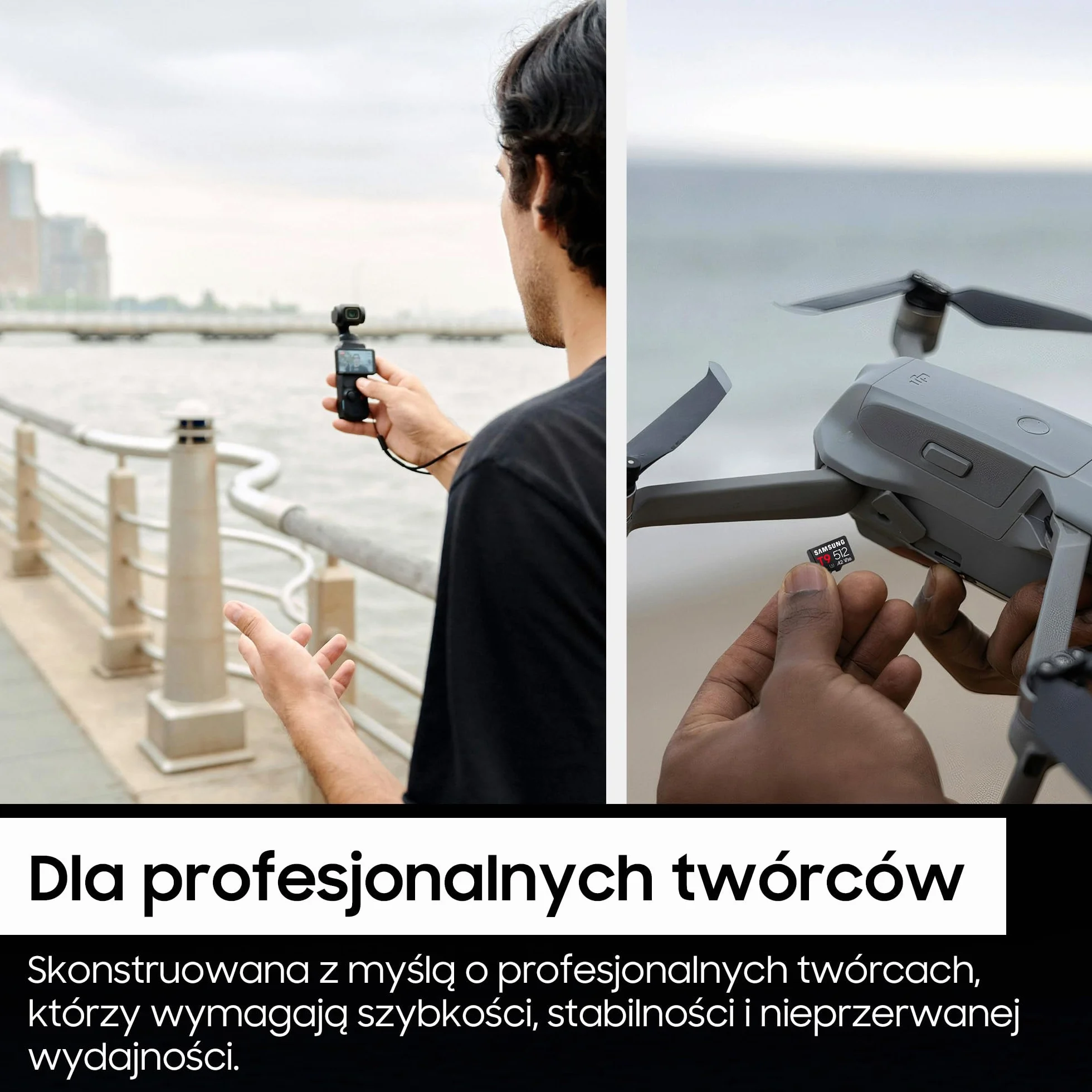 Karta microSD Samsung T9, 128 GB, karta pamięci do dronów, kamer sportowych i kamer 360°, UHS-I U3, Full HD i 4K UHD, odczyt 200 MB/s, zapis 130 MB/s, MB-MH128TB/WW