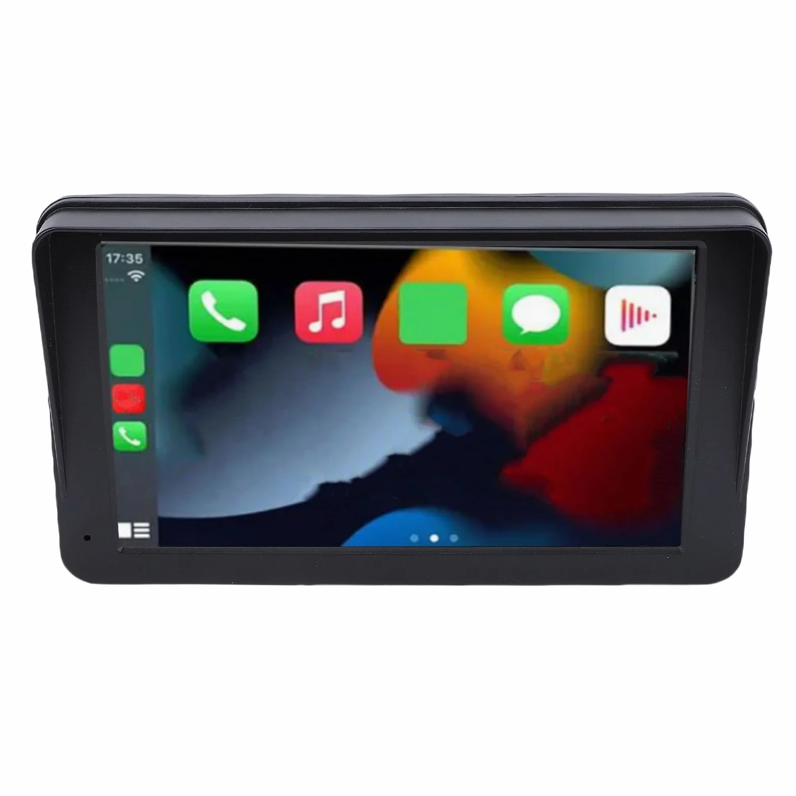 7-calowy Samochodowy Zestaw Stereo, Ekran Dotykowy HD z bezprzewodową funkcją CarPlay Auto Mirroring, 5.4, Radio FM, Wyświetlacz IPS, do Smartfonów i Rozrywki Samochodowej