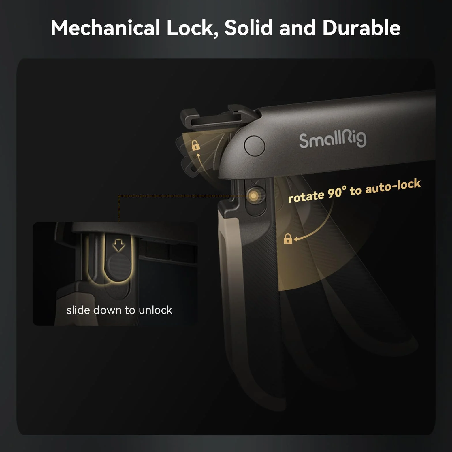 SMALLRIG P20 Foldable Universal Phone Cage Składana Uniwersalna Klatka na Telefon, Smartphone Video Rig Filmowanie Vlogging Case Stabilizator Mocowanie do Statywu dla iPhone 16/14/13/12-4047