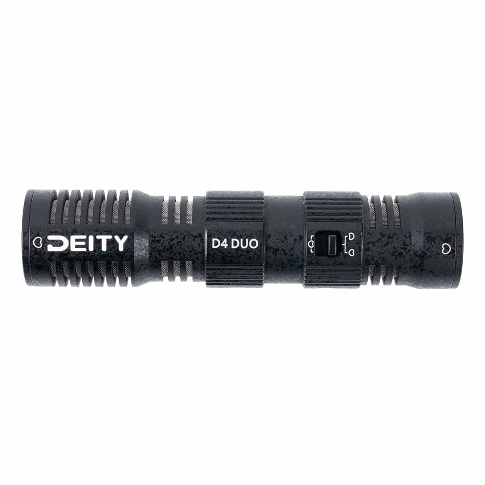 Deity V-Mic D4 Duo przenośny mikrofon do wywiadu, vlog, kompatybilny z kamerą kieszonkową, lustrzanką cyfrową, smartfonem
