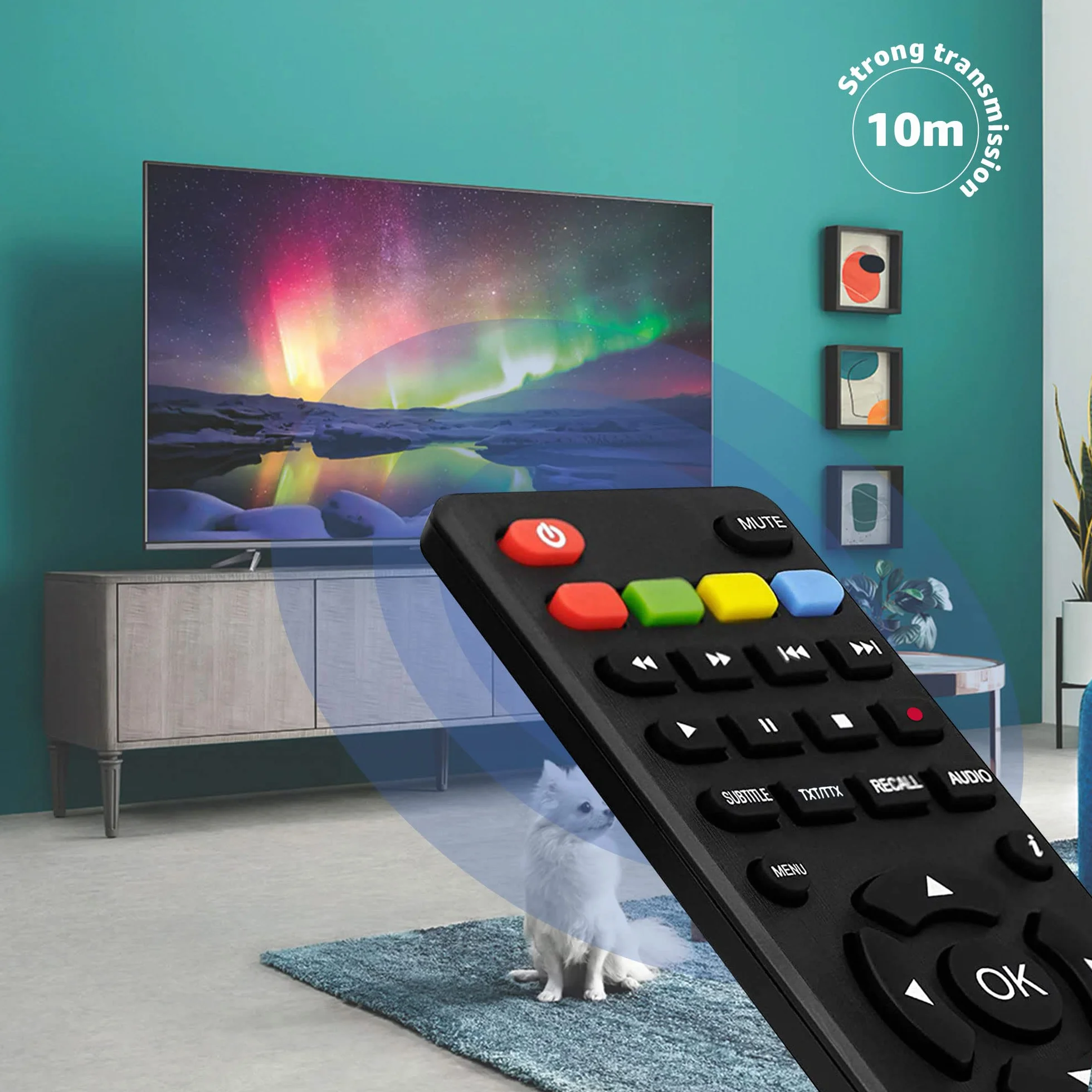 Kompatybilny z urządzeniami marki Echosat Hd-Line Leyf Bamof Tevsan, Echosat oryginalny pilot zdalnego sterowania