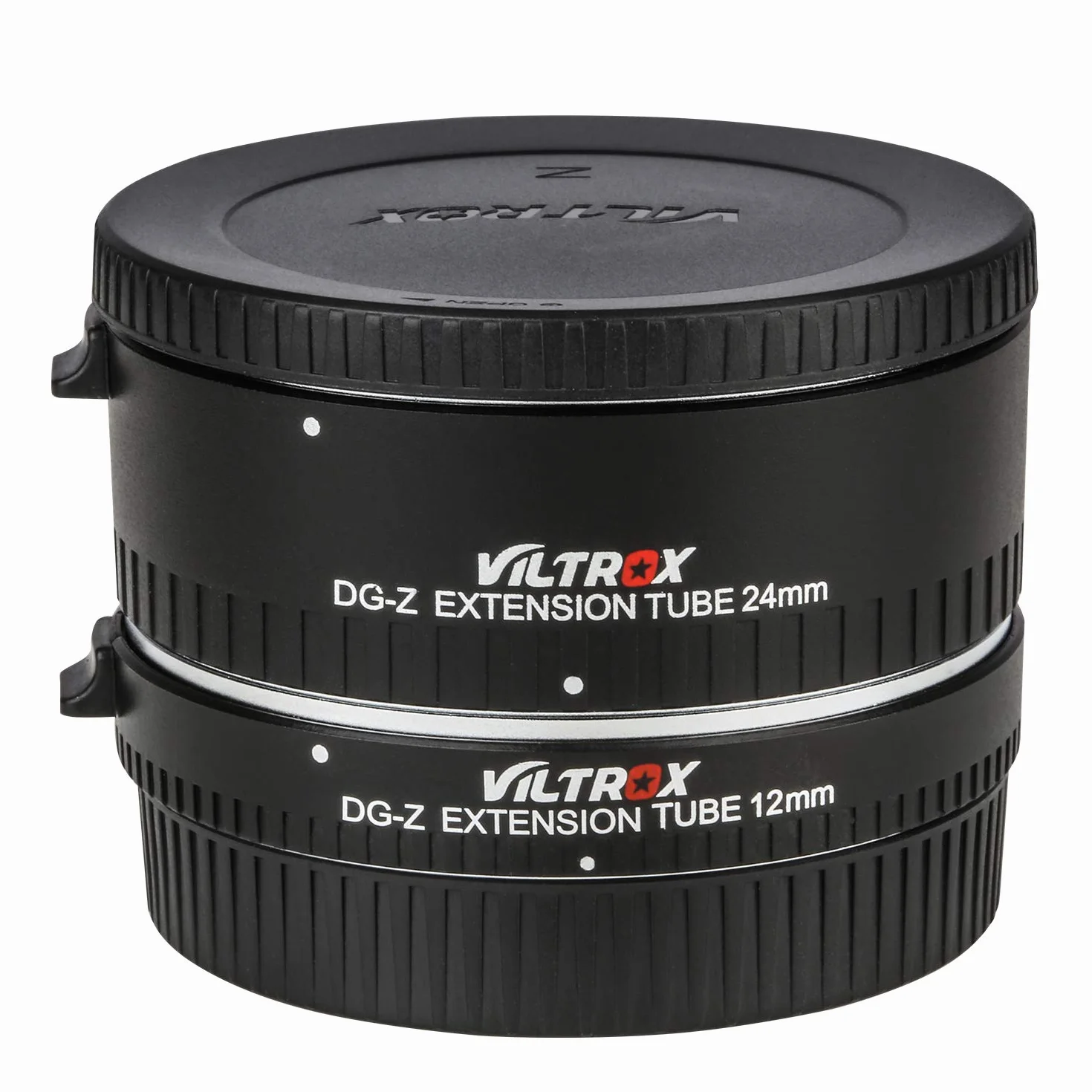 VILTROX DG-Z zestaw pierścieni do automatycznego przedłużania tuby makro (12 mm + 24 mm) wsparcie TTL i AE do aparatów Nikon Z Mount Z6 Z7 Z50