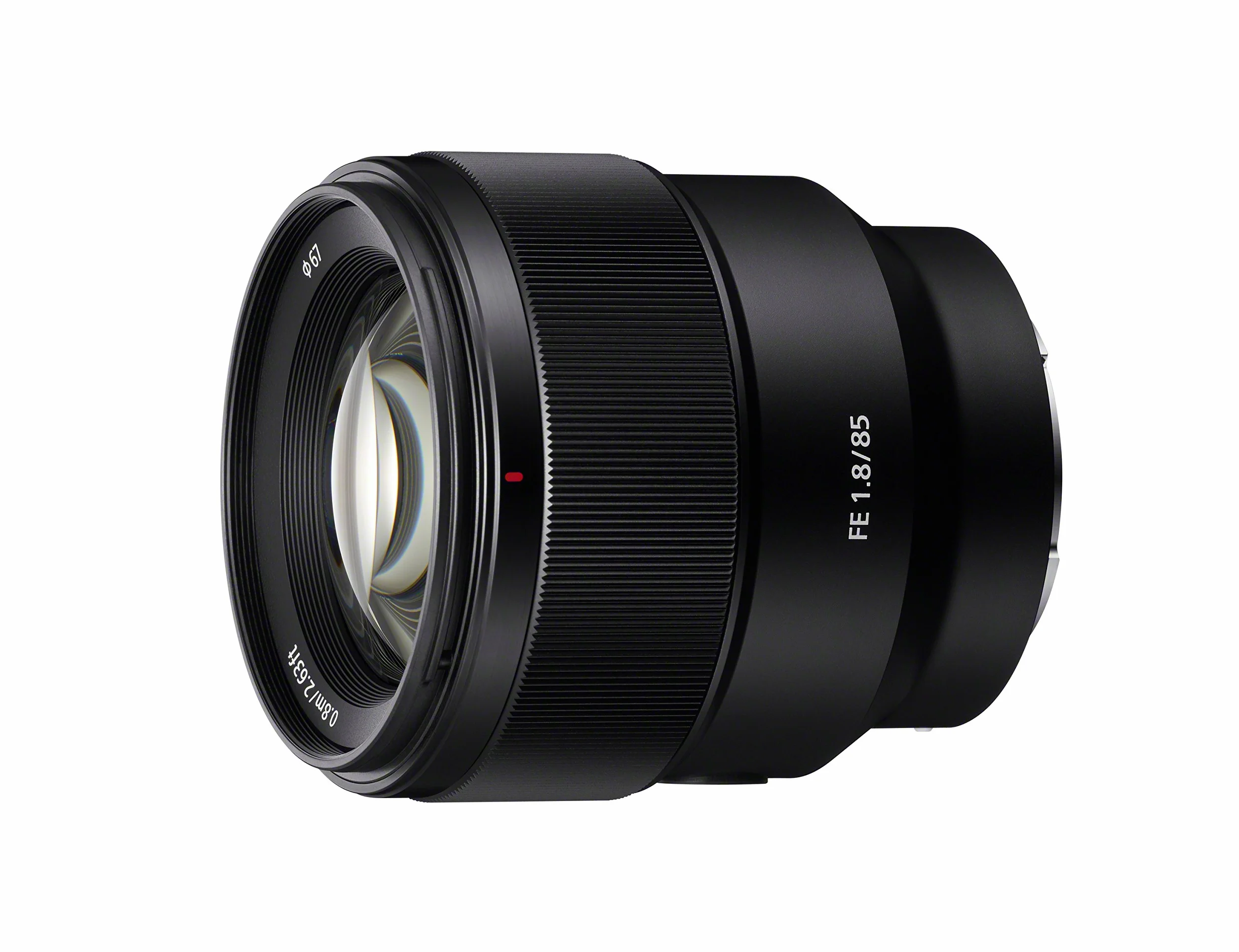 Sony SEL85F18 85 mm F/1,8-22 średni teleobiektyw stałego aparatu Prime, czarny
