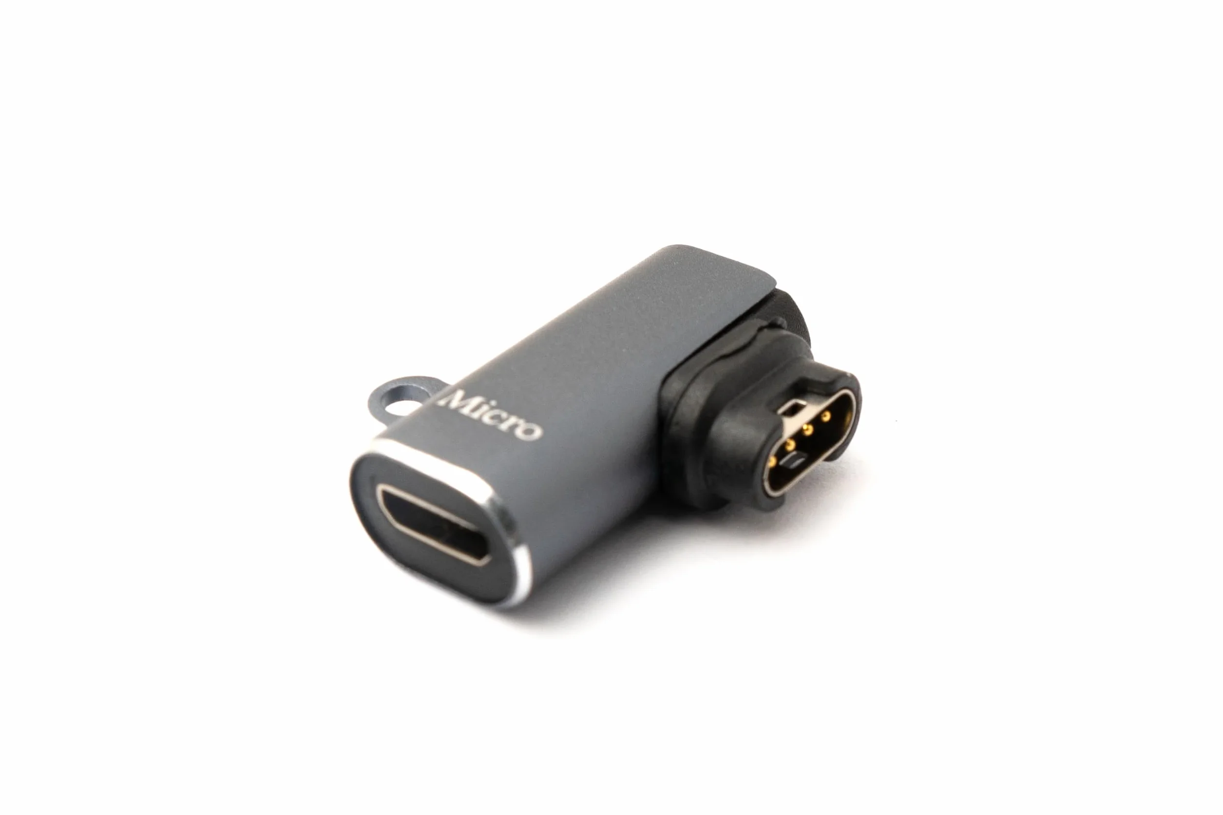 System-S Adapter USB 2.0 Micro B gniazdo do wtyczki do zegarka Garmin Smartwatch Kąt
