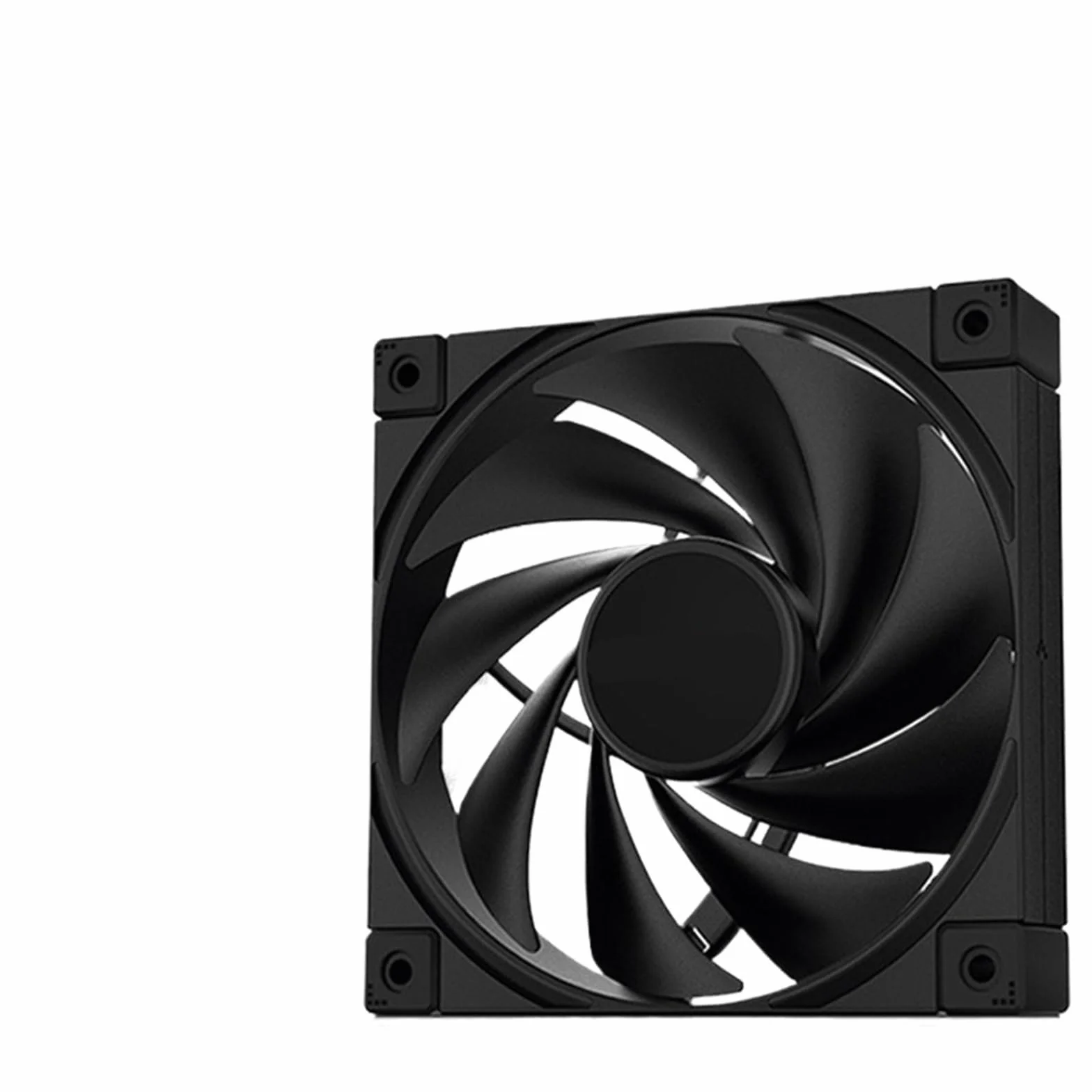 Wentylator podwozia FK120 z materiału PBT, sterowanie PWM, do układu chłodzenia cieczą, 120 mm, 1850 obr./min, do radiatora procesora.