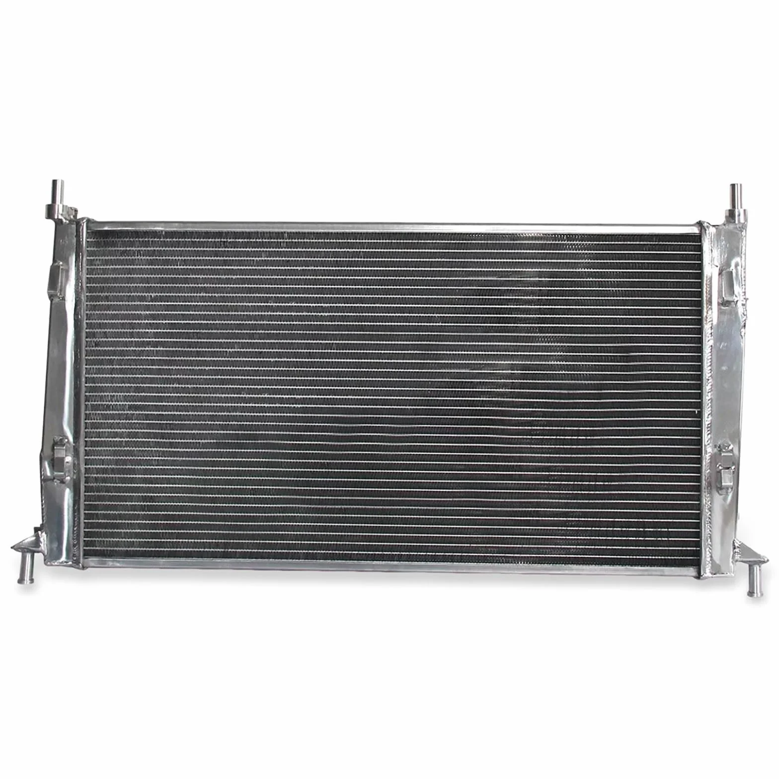Radiatora Steam Deck 2-rzędowa aluminiowa chłodnica i osłona wentylatora pasujące do Mazda 3 2.0L 2.3L 2.5L L4 2010-2013 MT Aluminiowy radiator