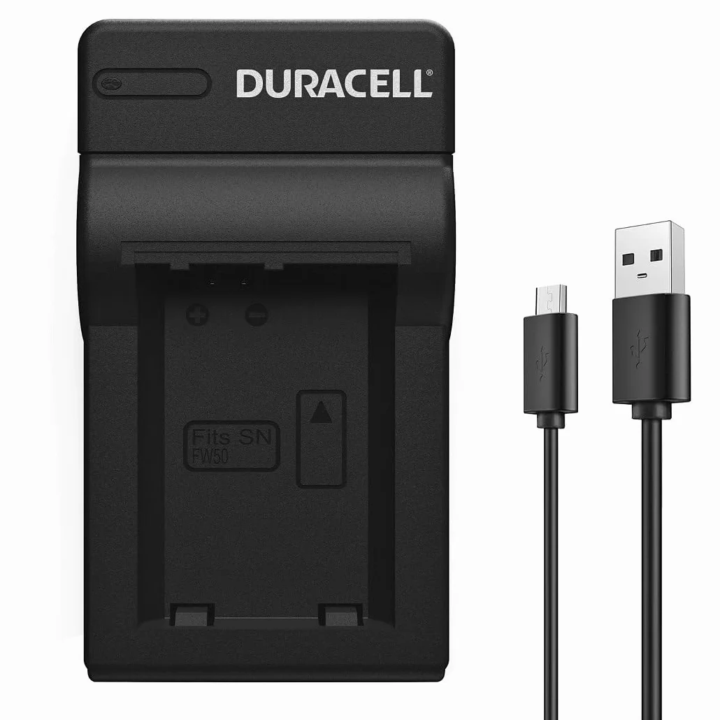 Duracell DRS5962 Ladegerät mit USB Kabel