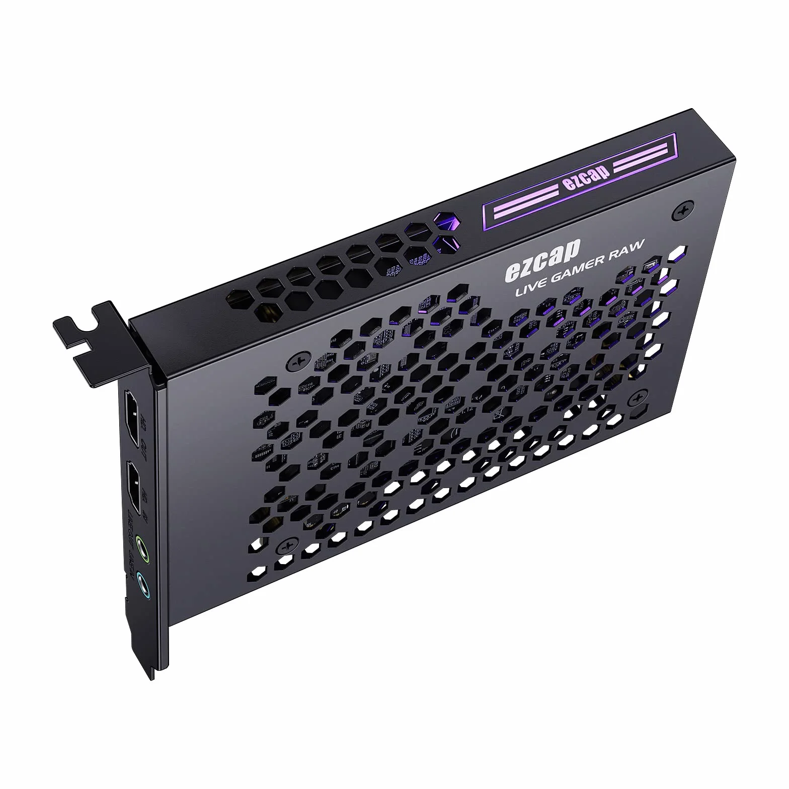 Ezcap324B Live Gamer Karta Przechwytująca Gry Wideo Raw PCIE 4K do Systemów Gier, Nagrywanie 1080p120, Format Wideo RGB, Udostępnianie Online, Zdalne Nauczanie, Rejestracja Sprzętu Medycznego