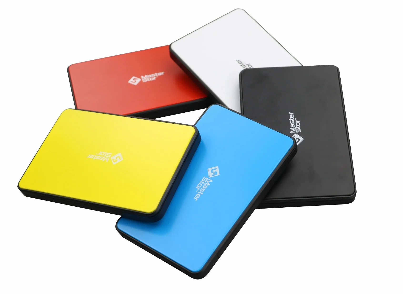 MasterStor Dysk twardy 2,5-calowy zewnętrzny dysk twardy SATA USB 3.0 zewnętrzny dysk twardy superszybki laptop i PC przenośny dysk twardy srebrny (120 GB)
