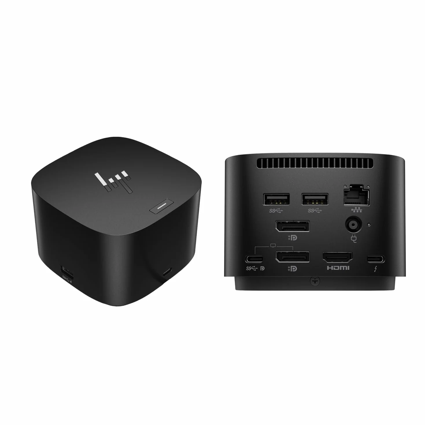 Stacja dokująca HP Thunderbolt 4 120 W G4, stacja dokująca USB C 13 w 1 z maksymalnym ładowaniem 100 W, 4 wyświetlacze 4K, port Ethernet, 6 portów USB, HDMI, 2 Displayport do laptopa, MacOS, ChromeOS