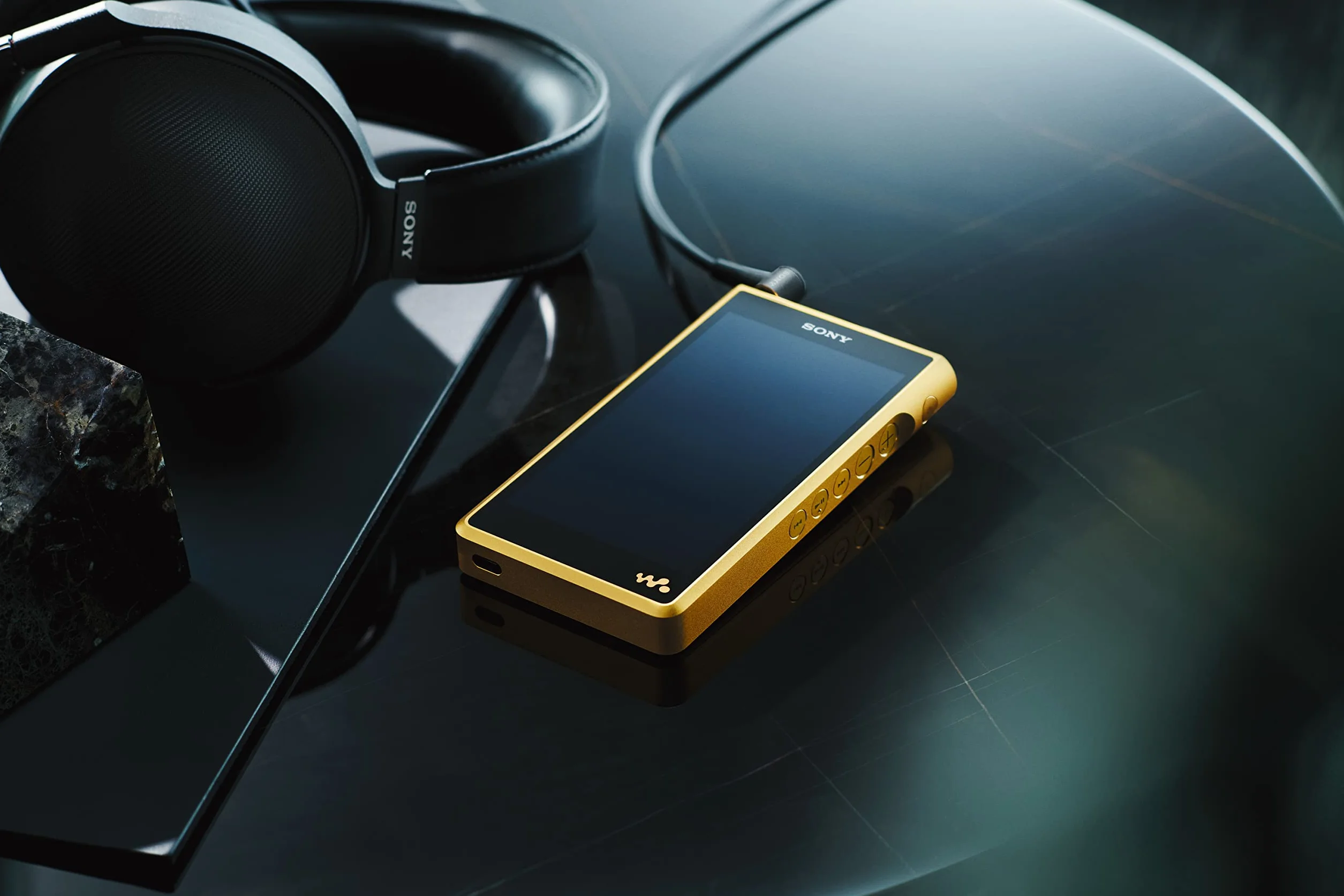 Sony Signature Series NWWM1ZM2.CEW Odtwarzacz Mp3, Złoty, ‎256 GB
