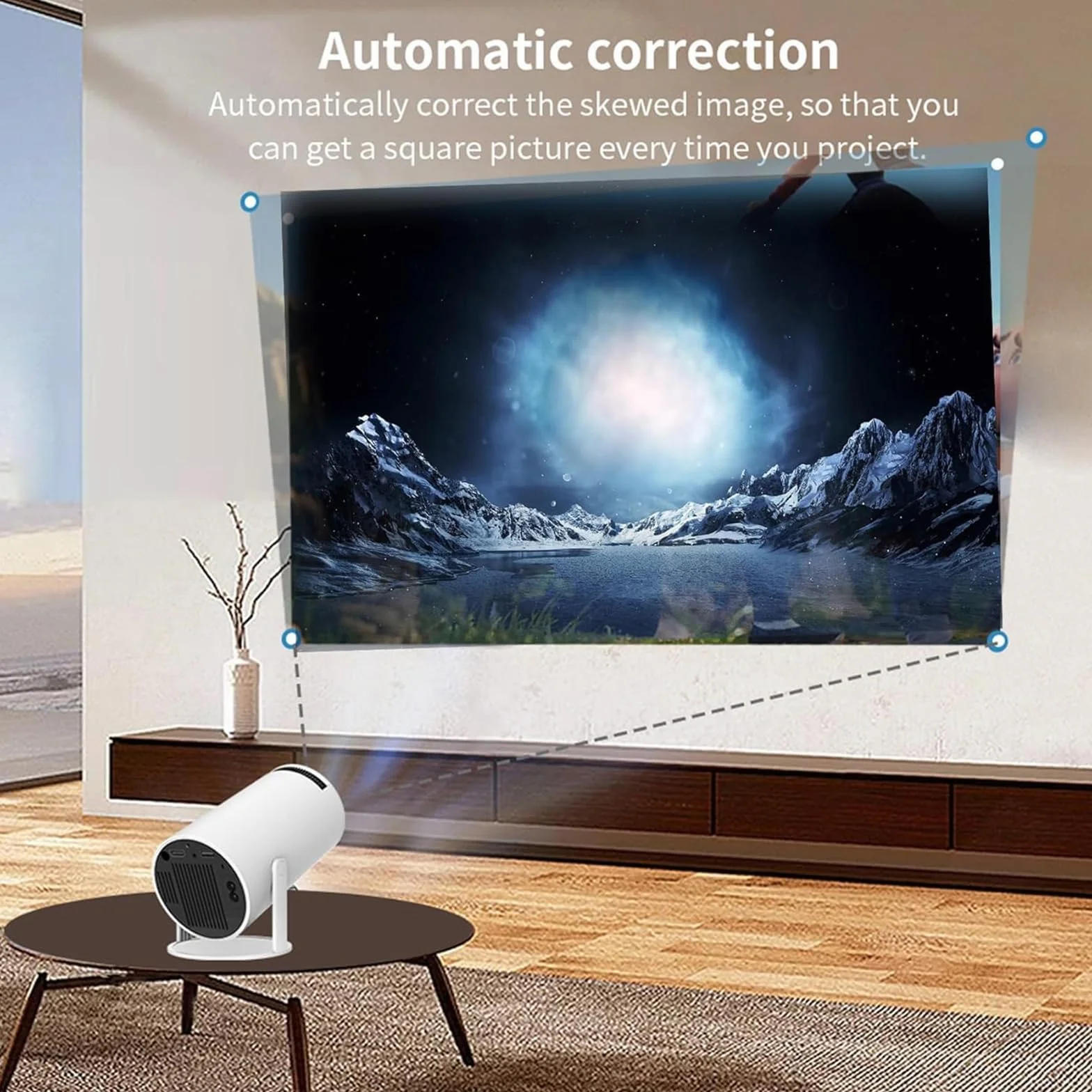 Cinemaster Pro 4K inteligentny projektor M300 Max, Lunoosh LCD do gier retro i gier P30 Max