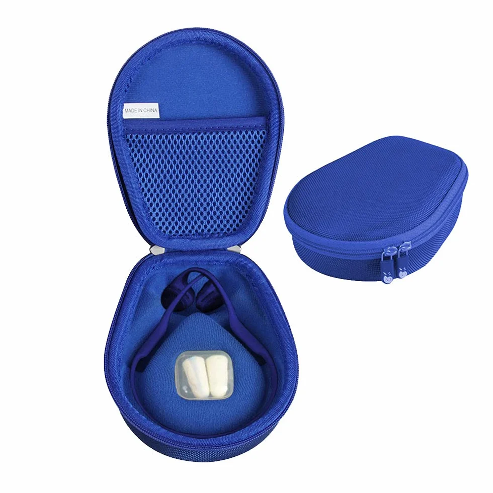 Hermitshell Pokrowiec podróżny kompatybilny z AFTERSHOKZ AS600SG Trekz Titanium Audio Słuchawki Przewodnictwo kostne Bluetooth (Blu Oceano)