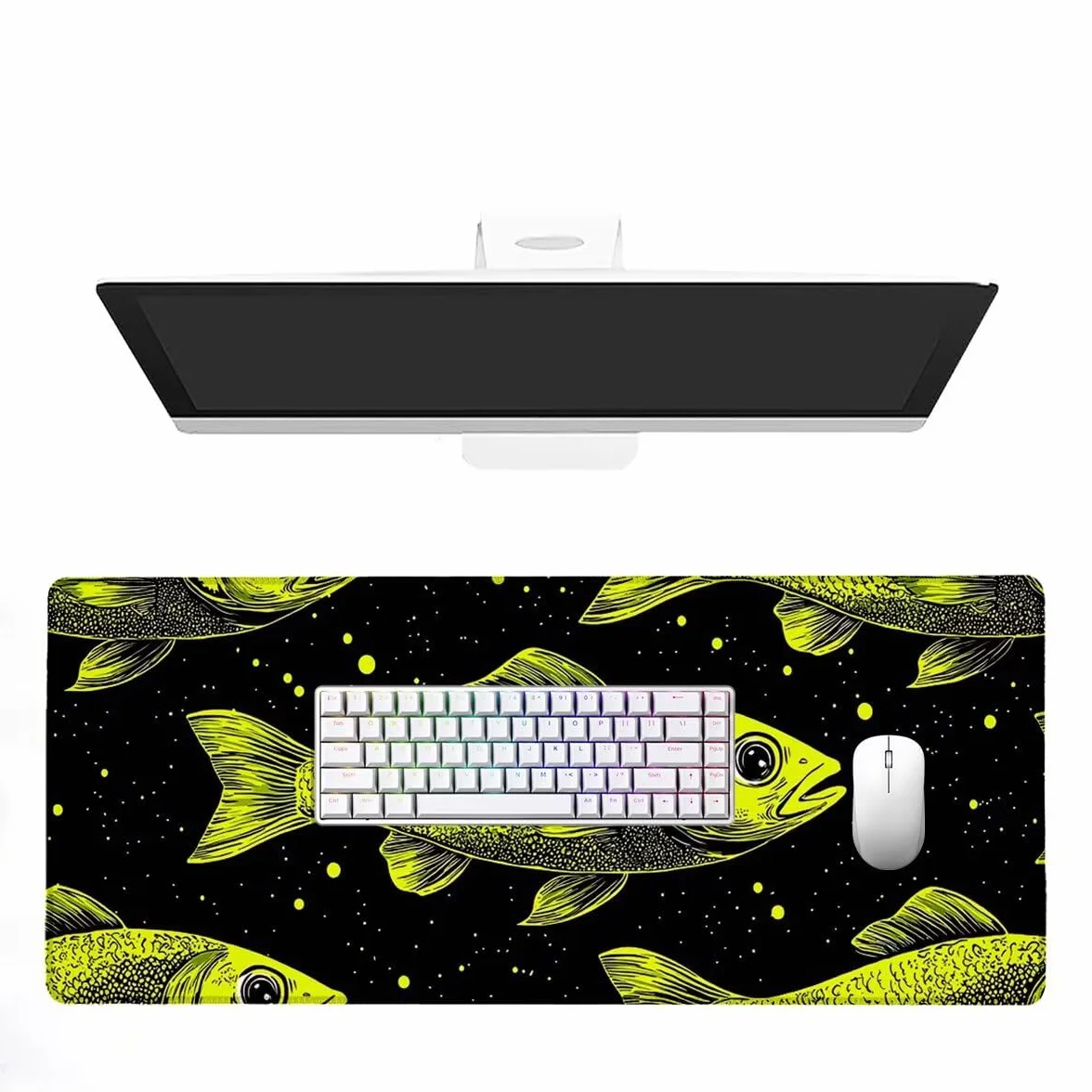 Gamingowa podkładka pod mysz, czarna, XXL, 1200 x 600 mm, podkładka na biurko, wodoodporna, akcesoria dla graczy, antypoślizgowa podkładka pod mysz, akcesoria na biurko, podkładka pod mysz, prezent