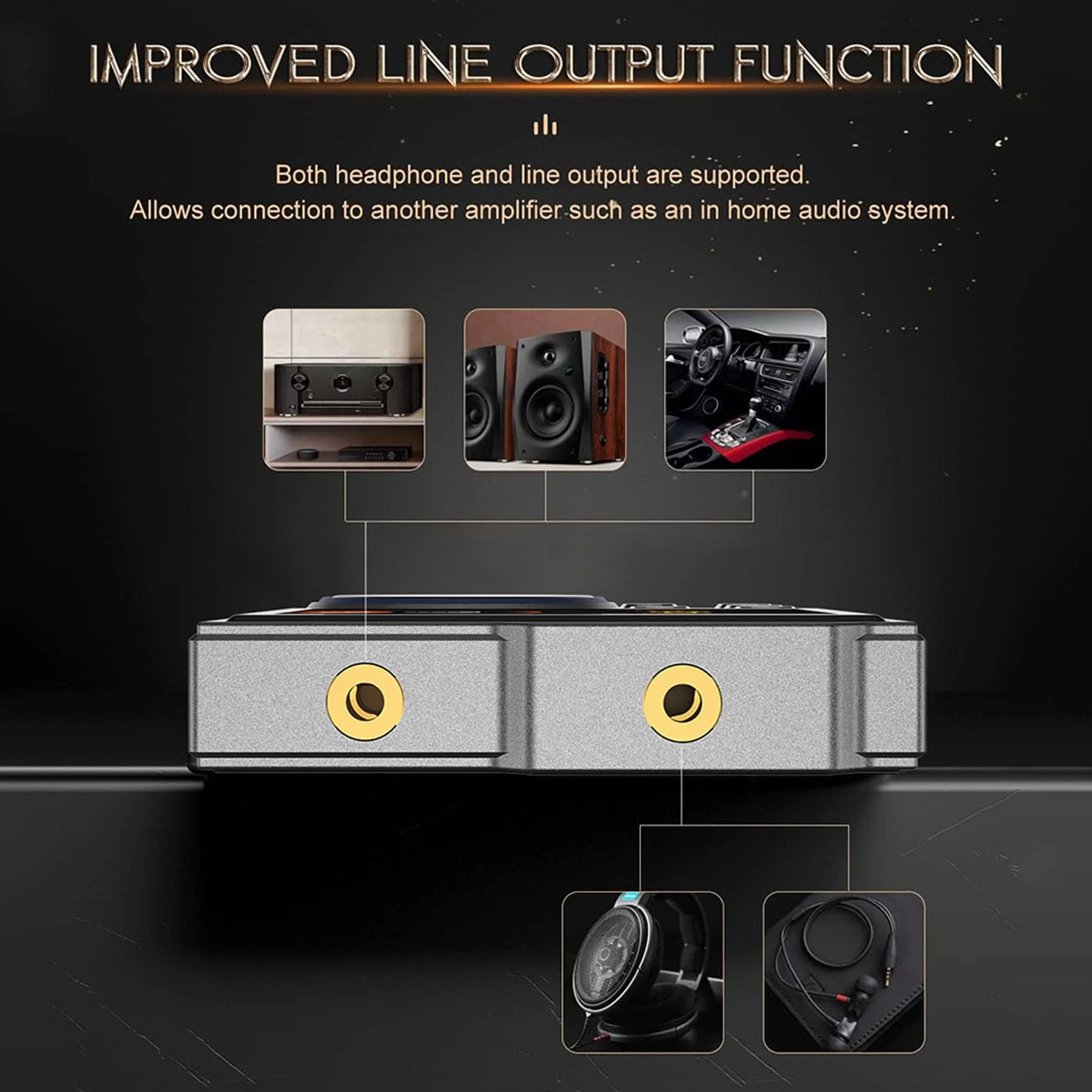 Odtwarzacz MP3, Przenośny Odtwarzacz Muzyki MP3, Odtwarzacz MP3 HiFi Bezstronny Dźwięk z Ekranem HD, z USB OTG dla Cyfrowego Odtwarzacza Dźwiękowego