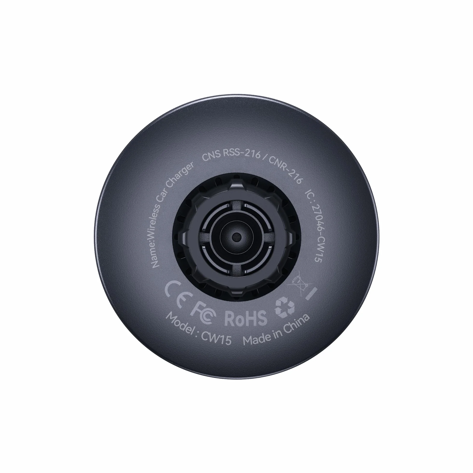 Auckly 15 W do ładowarki samochodowej MagSafe, (3,81 lbf), mocna magnetyczna bezprzewodowa ładowarka samochodowa, otwór wentylacyjny/deska rozdzielcza, uchwyt na telefon iPhone 17/16/15/14/13/12 i