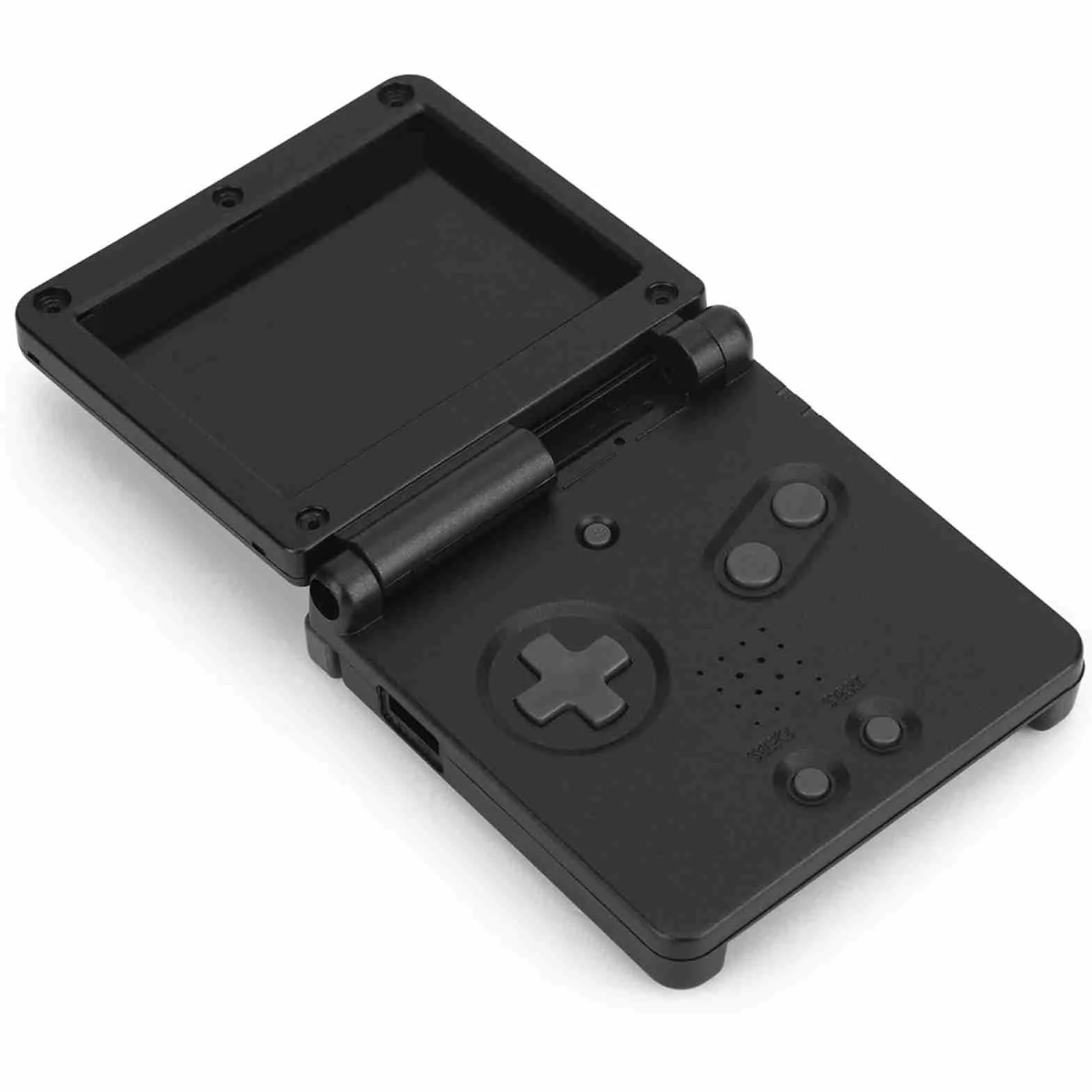 Przenośny Odtwarzacz CD Ochronna Obudowa ABS Game Boy Advance GBA SP Czarny