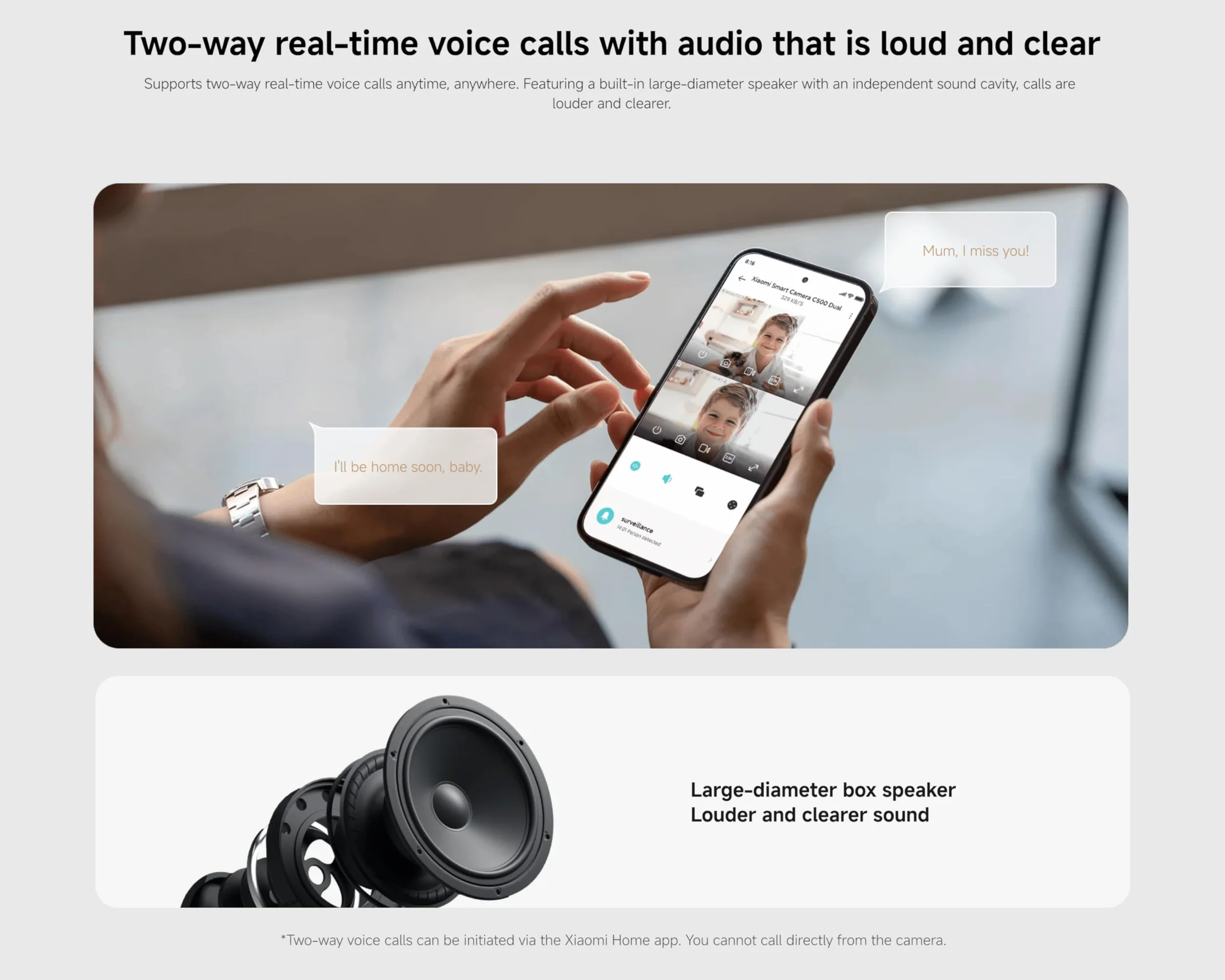 Xiaomi Smart Camera C500 Dual EU