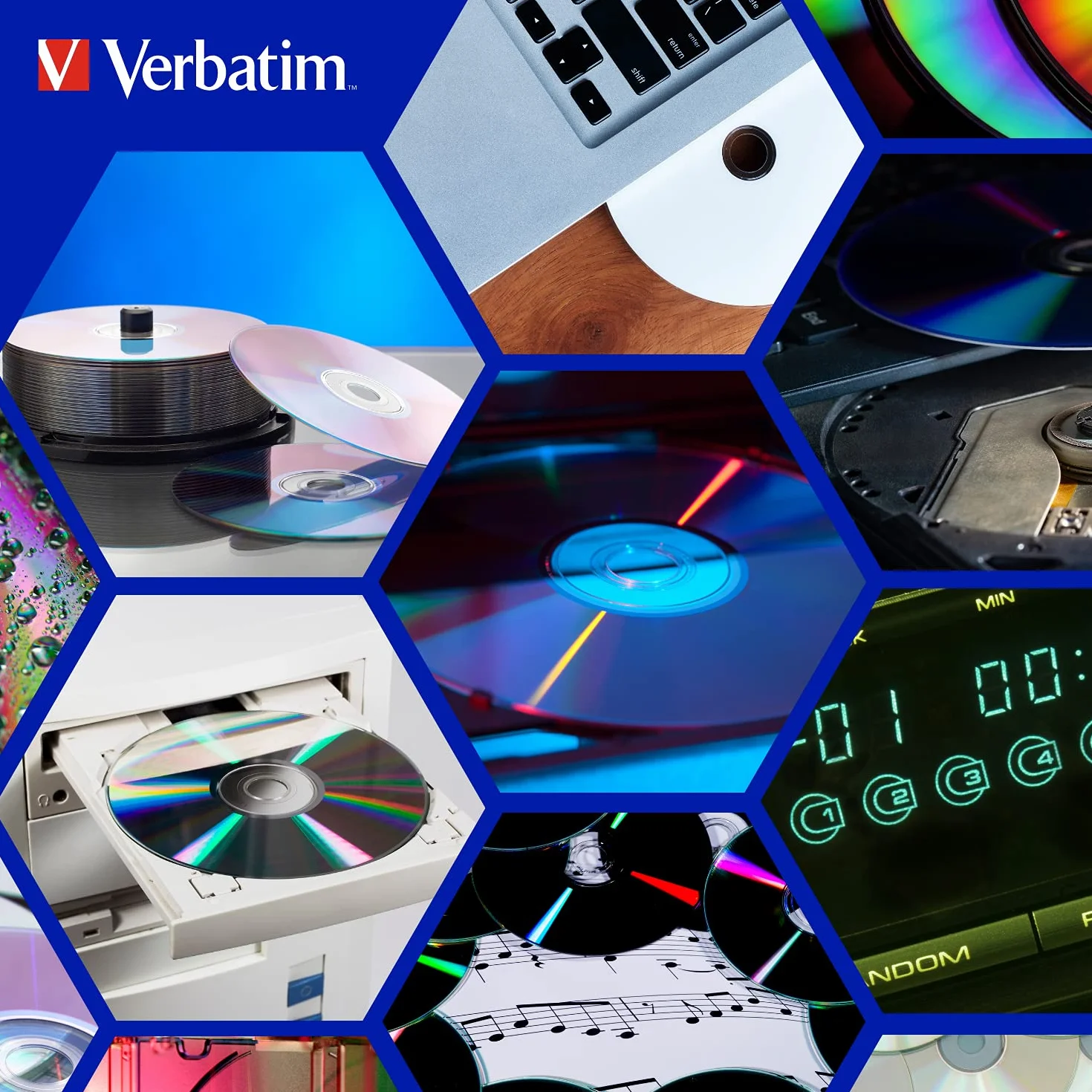 Verbatim 800MB CD-R Datalife Jewel Case 10 szt