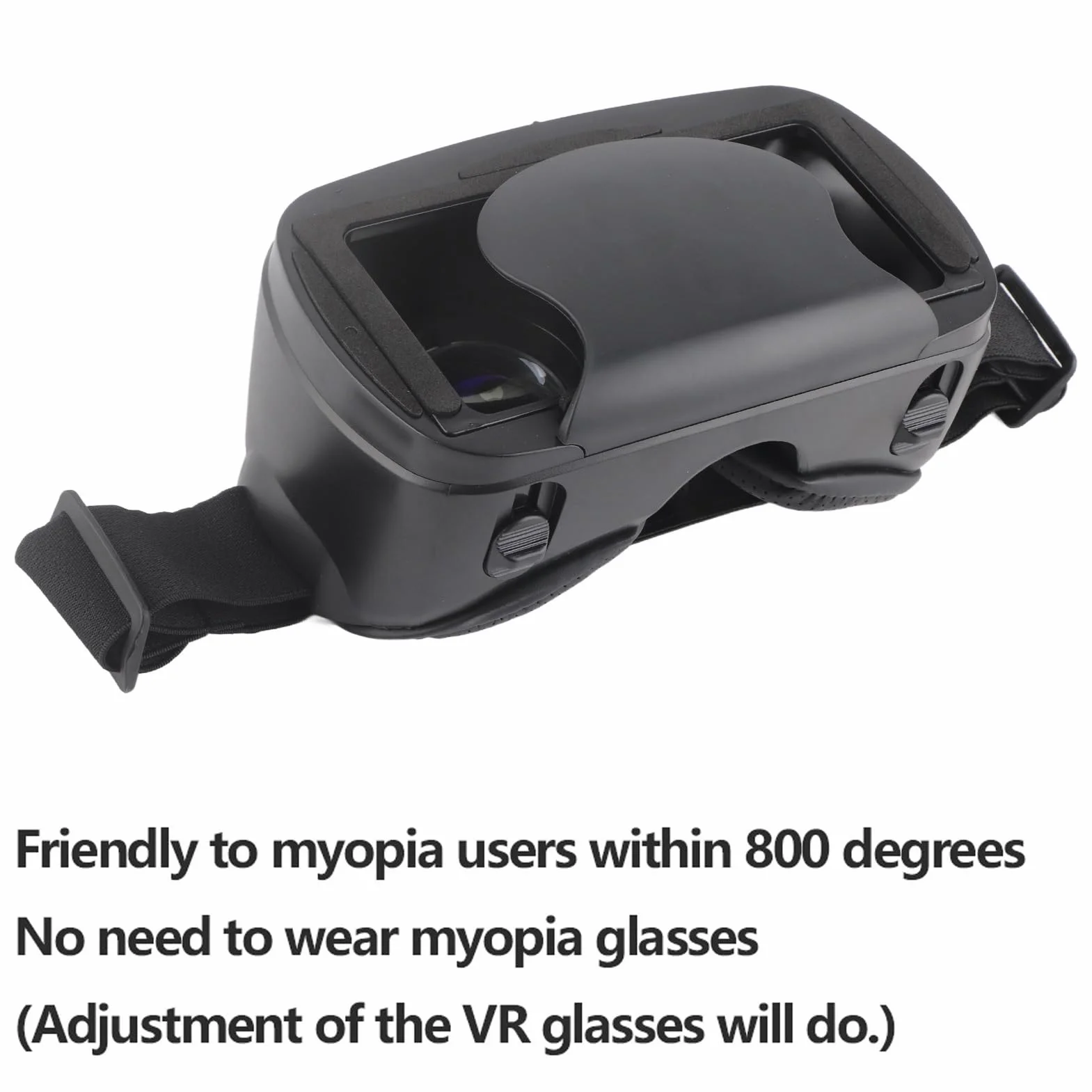 Zestaw Słuchawkowy Pro 3D VR dla Dzieci Dorośli, Ochrona Oczu Przed Niebieskim światłem Okulary Wirtualnej Rzeczywistości 3D VR z Pilotem do Gier na Telefony Komórkowe