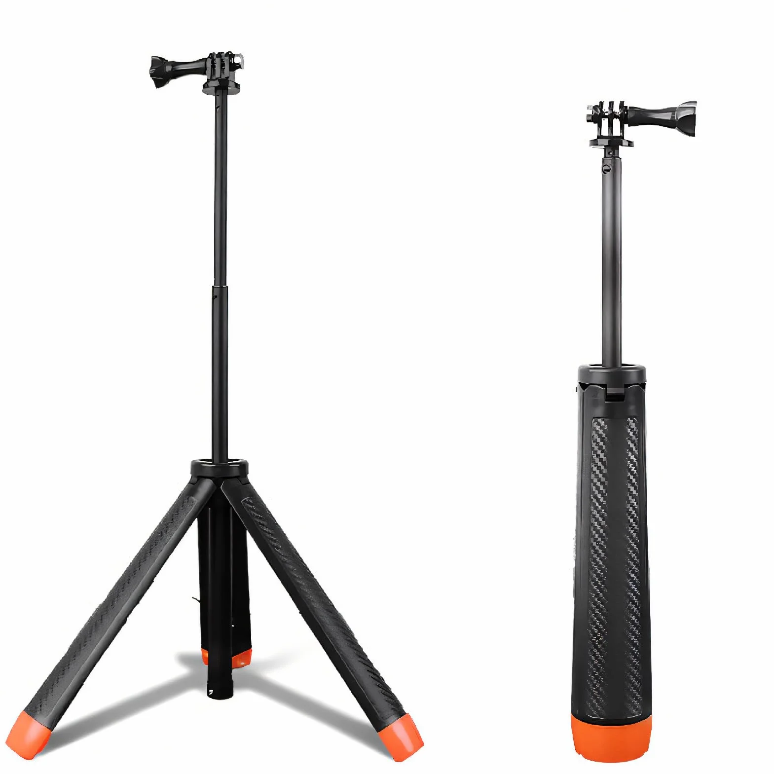 Pływający Kij do Selfie do Kamer Akcji 5 Pro 4 3 X4 X3 Ace Pro 2, 4 w 1 Podwodny Wodoodporny Statyw do Selfie Stick Wysuwany Pływający Kij do Selfie do Sportów Wodnych