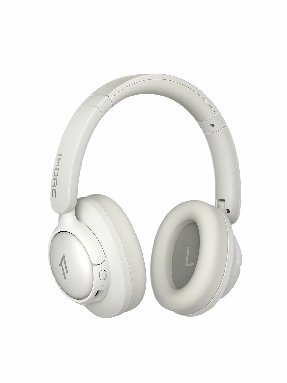 1MORE HQ31 bezprzewodowe słuchawki Bluetooth, słuchawki nauszne z hybrydową aktywną redukcją szumów, 90 godzin odtwarzania, Hi-Res Audio, dźwięk przestrzenny, wyraźne połączenia, szybkie ładowanie, EQ