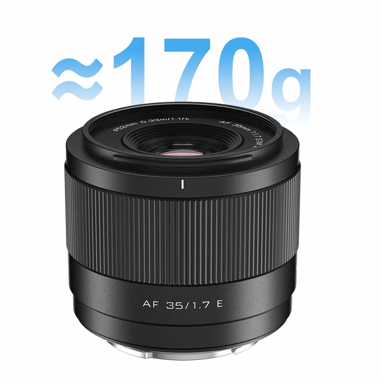 VILTROX Obiektyw APS-C 35 mm F1.7 E do Sony E, STM obiektyw z automatyczną ostrością do aparatów Sony E-Mount FX3 A7C A7RII A7SII A7II A7RIII A7IV A7RIV A9 A1 ZVE1 A93 A6700 A6600 A6500 A6400 ZV-E100