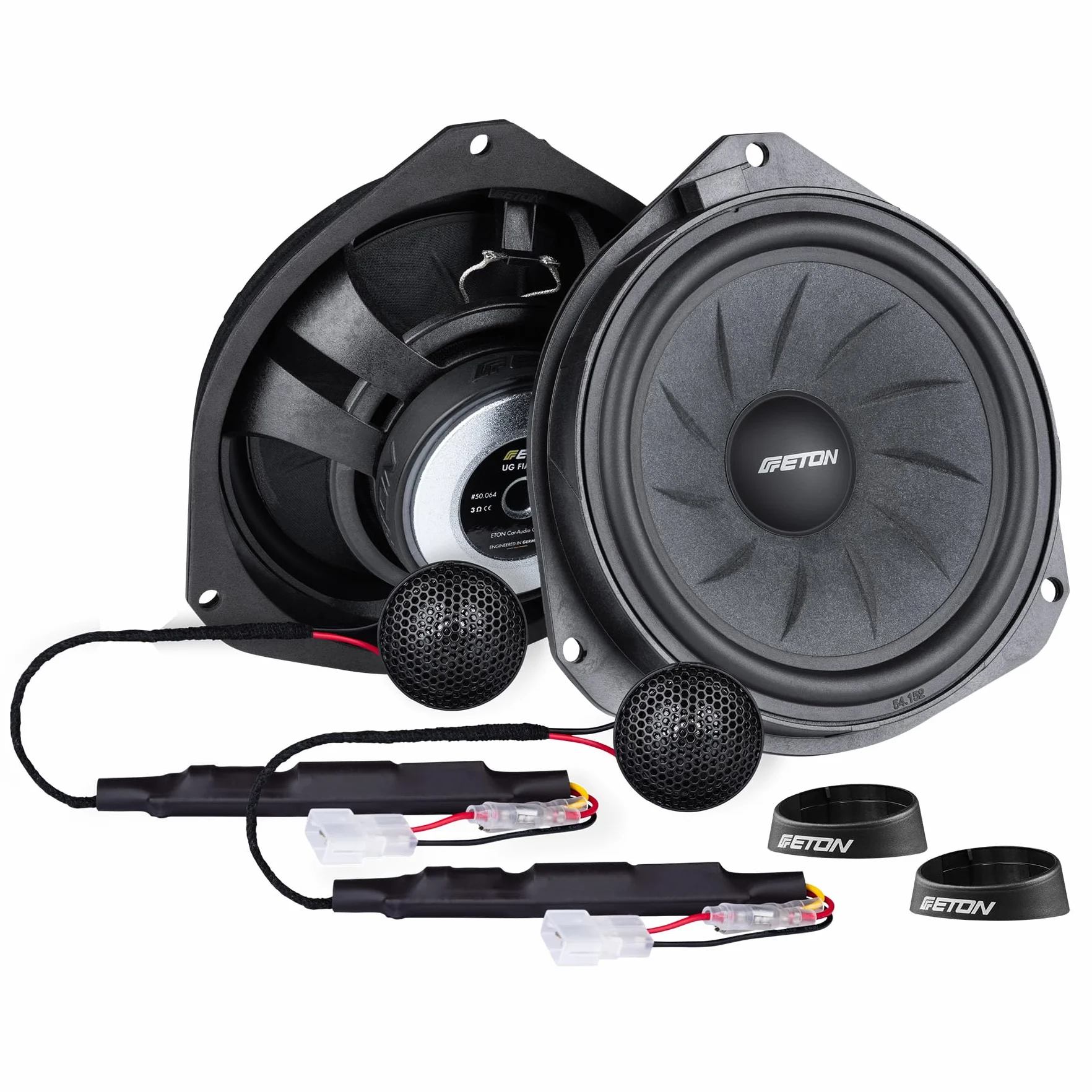ETON UG Fiat FD16 – 16,5 cm (6,5") system komponentów Plug & Play, dokładnie dopasowany system głośników kompatybilny z FIAT Ducato