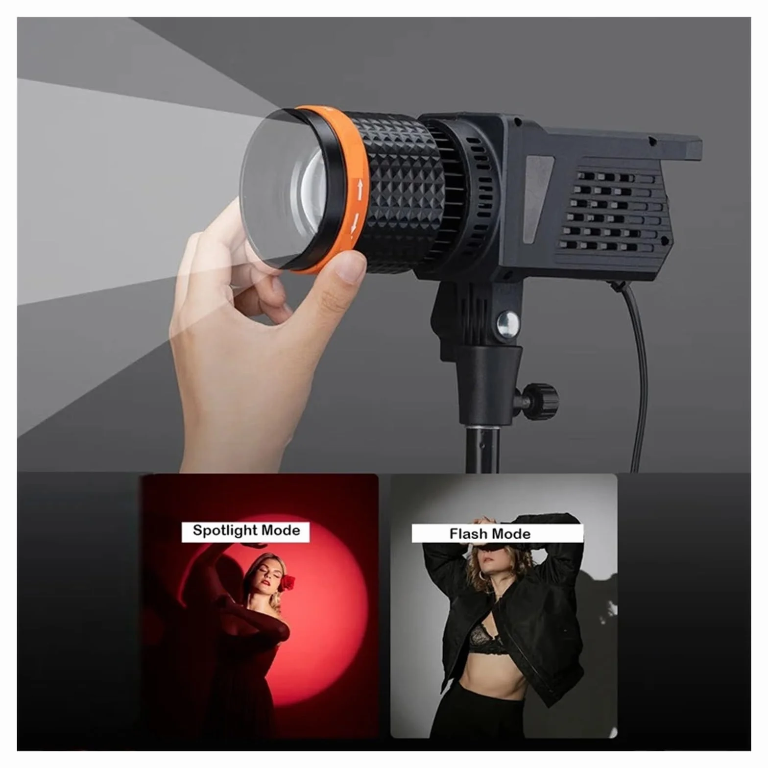 Lampa LED 40W 3000k-6000k Światło Fotograficzne Reflektory 4-kolorowy Filtr Włosy Wideo Do Portretów Błyskowa Akcesoria Studyjne DoskonałA Jasność