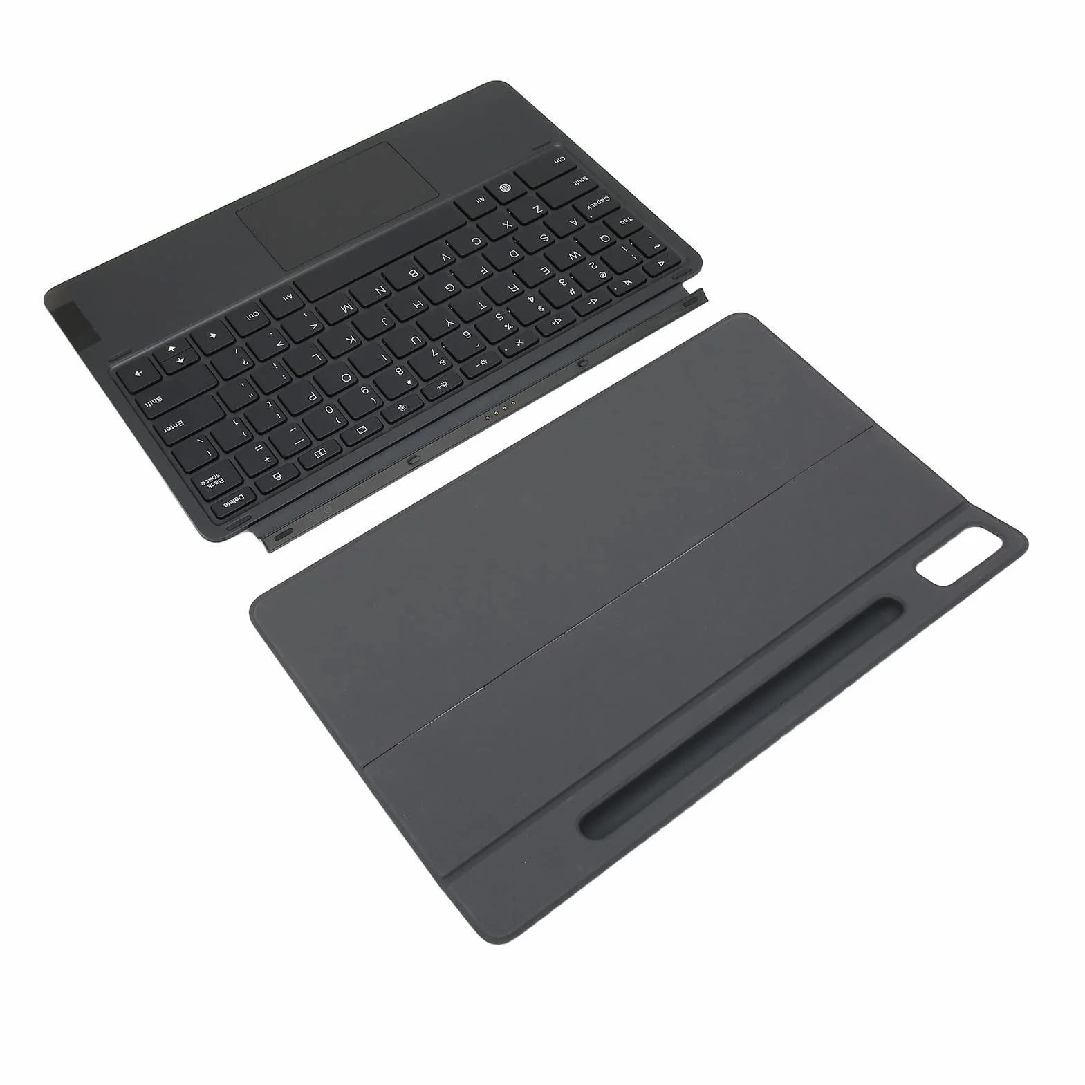 Bezprzewodowa Inteligentna Klawiatura Stabilne Połączenie Klawiatura Tabletu dla Xiaoxin Pad Pro 2022, Touchpad z Regulowanym Kątem do Pracy i Nauki