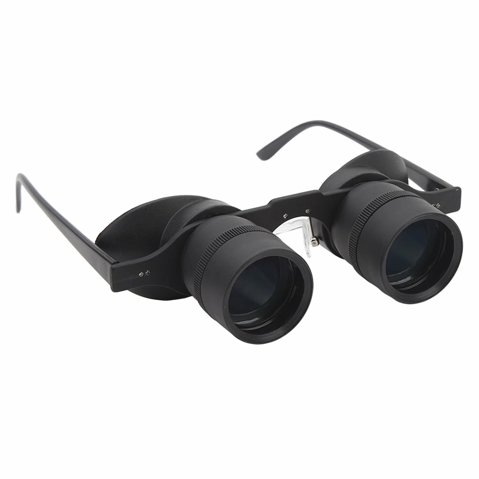 Okulary dwuokularowe bez użycia rąk, optyczny zoom 10X z 3 polaryzowanymi soczewkami, regulowana lornetka HD i okulary operowe do wędkowania, obserwacji ptaków,