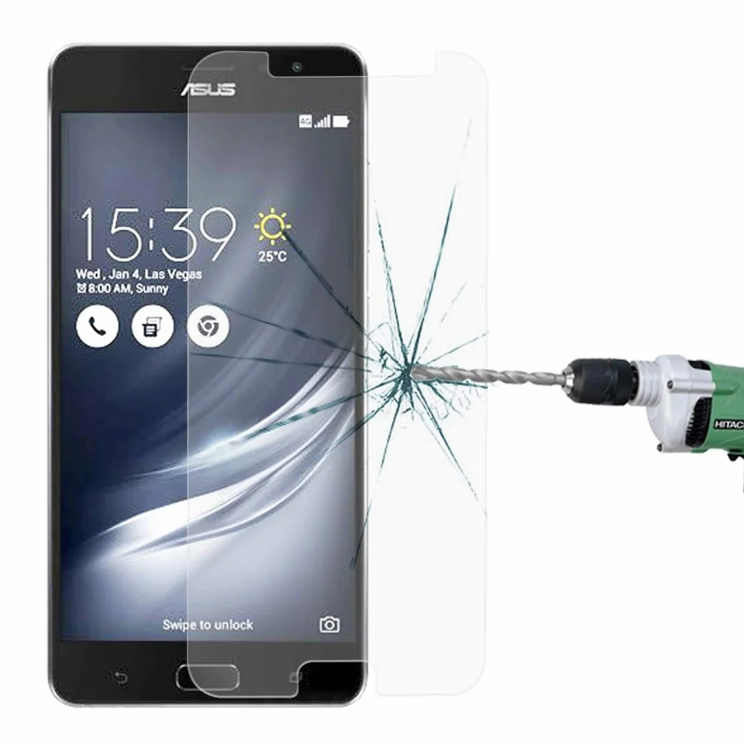 Folia ochronna na ekran 100 szt. kompatybilna z ASUS ZenFone AR / ZS571KL 0,26 mm 9H twardość powierzchni odporna na eksplozje niepełnoekranowa folia ze szkła hartowanego akcesoria do telefonów komórkowych