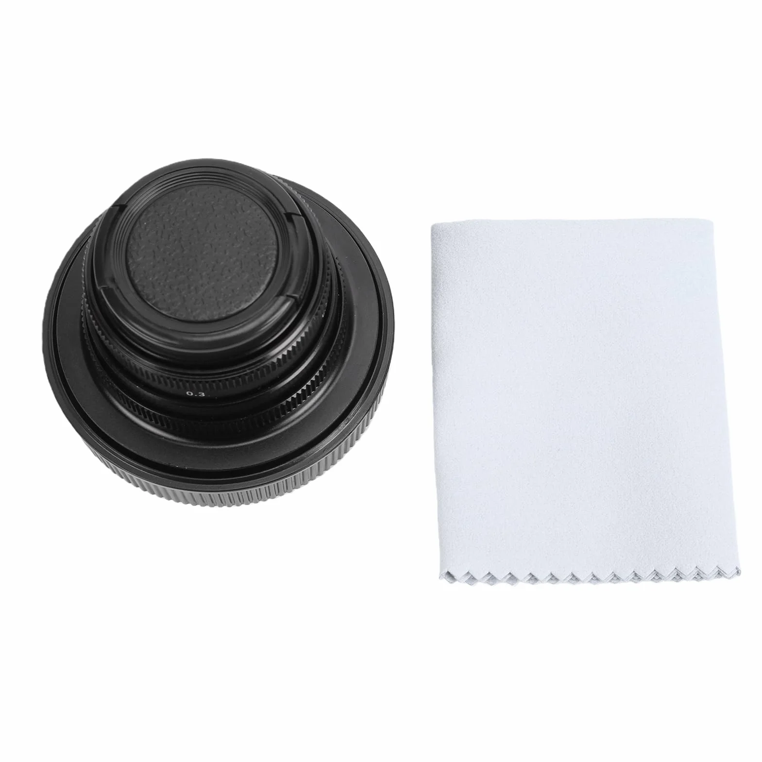 Sxhlseller Obiektyw Stałoogniskowy 25mm F1.8 z Manualnym Ustawieniem Ostrości do Aparatów APS-C, Szeroki Otwór, 8-listkowy Obiektyw o Stałej Ogniskowej, Kompaktowy do Fotografii R7 R10 R50