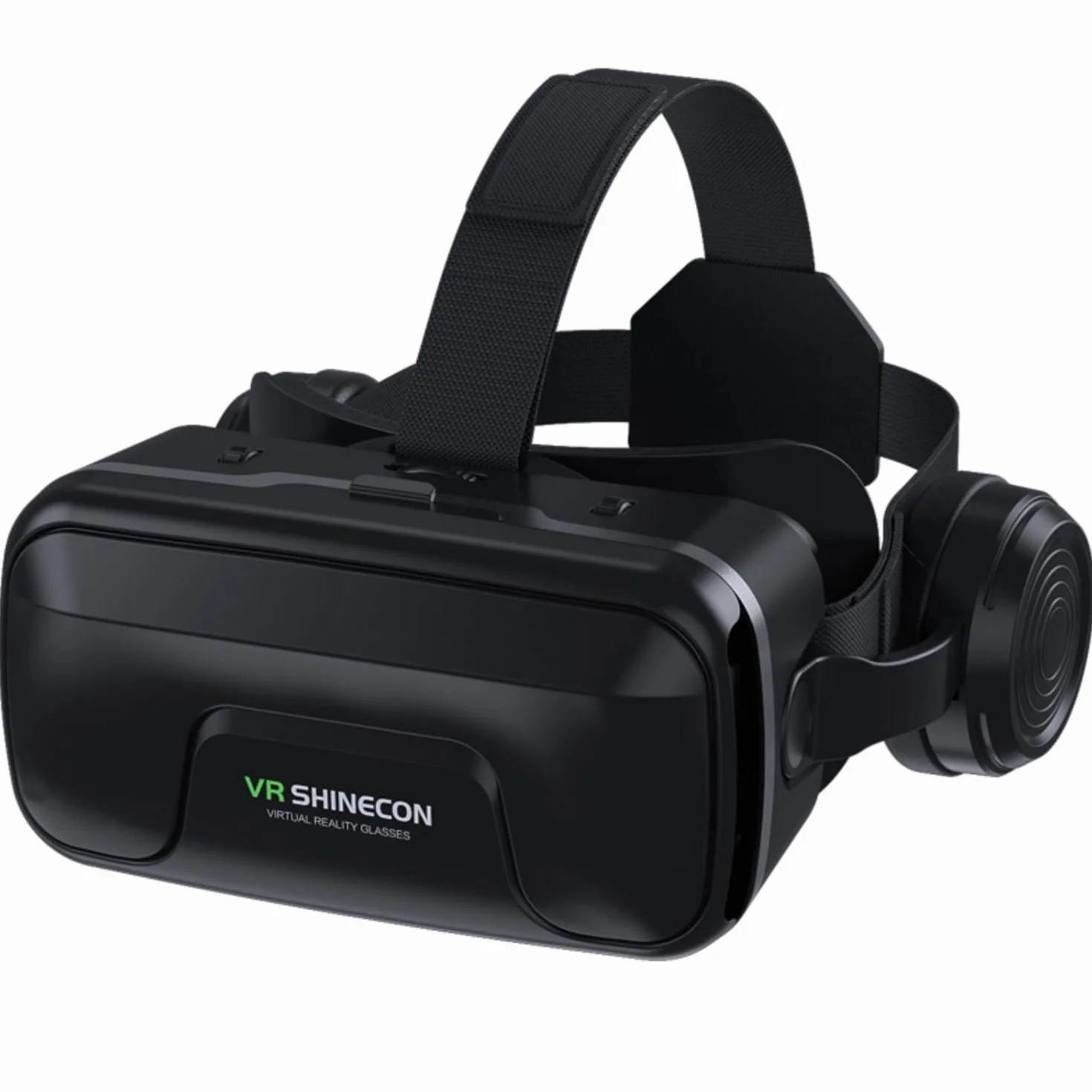 Kaskówka VR, zestaw wirtualnej rzeczywistości 3D dla dorosłych i dzieci, okulary VR do filmów 3D, gier wideo, okulary VR do iPhone 16, 15, 14, 13, Pro Max Plus, Samsung Galaxy S24, S23, S22