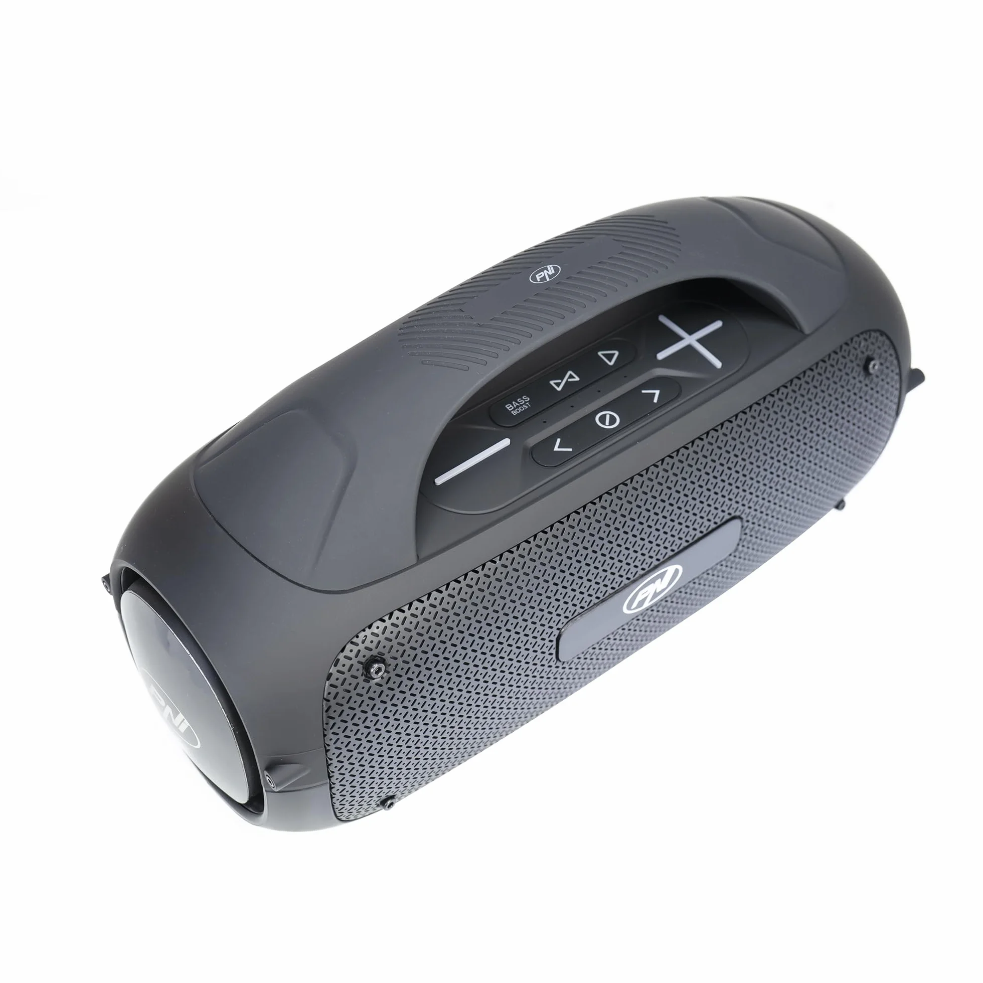 PNI FunBox BT600 przenośny głośnik, Bluetooth, 65 W, odtwarzacz MP3, czytnik kart, USB, mikrofon bezprzewodowy, bateria 4400 mAh, IPX4