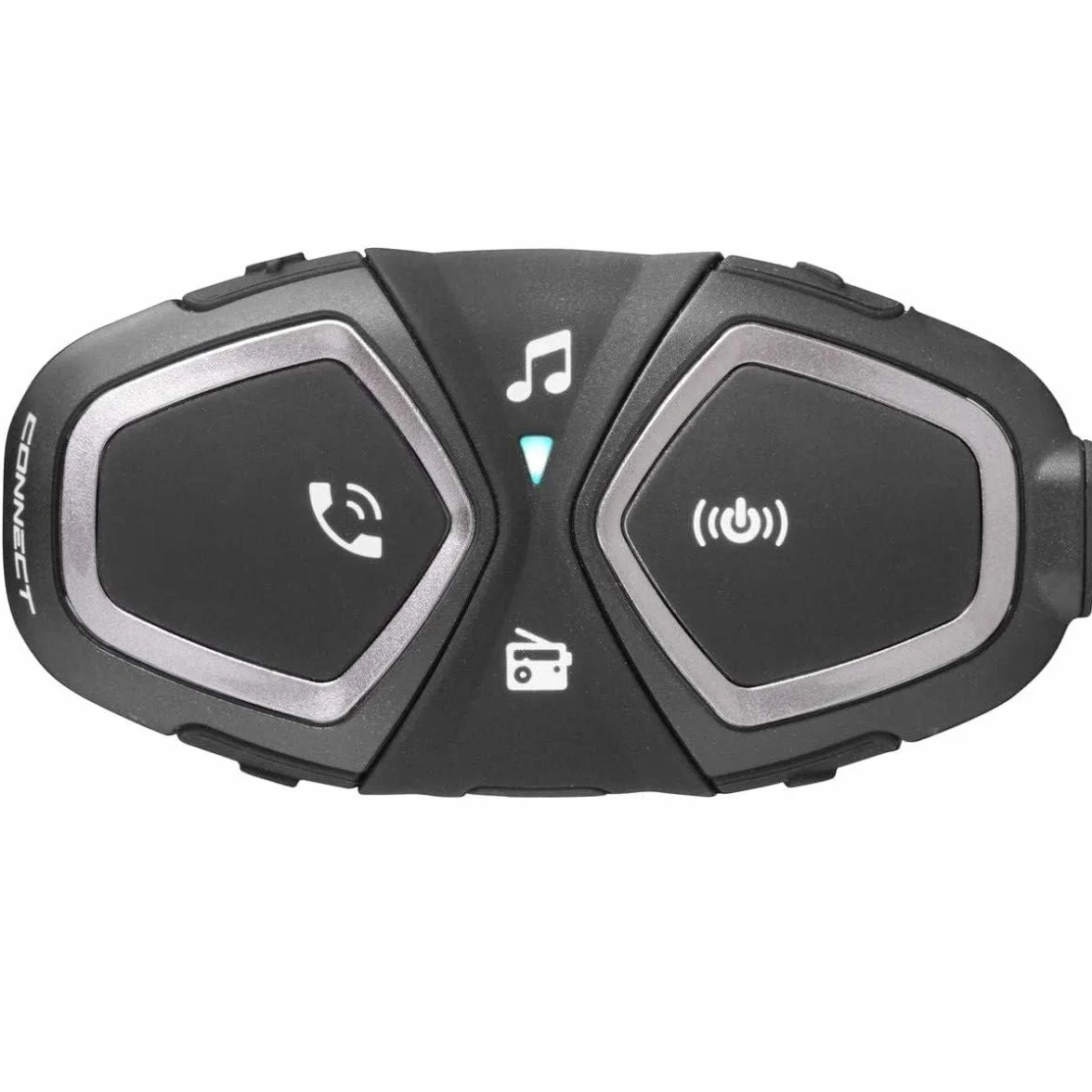 INTERPHONE CONNECT HD jeden domofon kask motocyklowy słuchawki stereo o wysokiej wierności 40 mm, do użytku pilota, odległość 300 m, czas pracy 12 godzin, radio, GPS, TFT, wodoszczelność IPX67