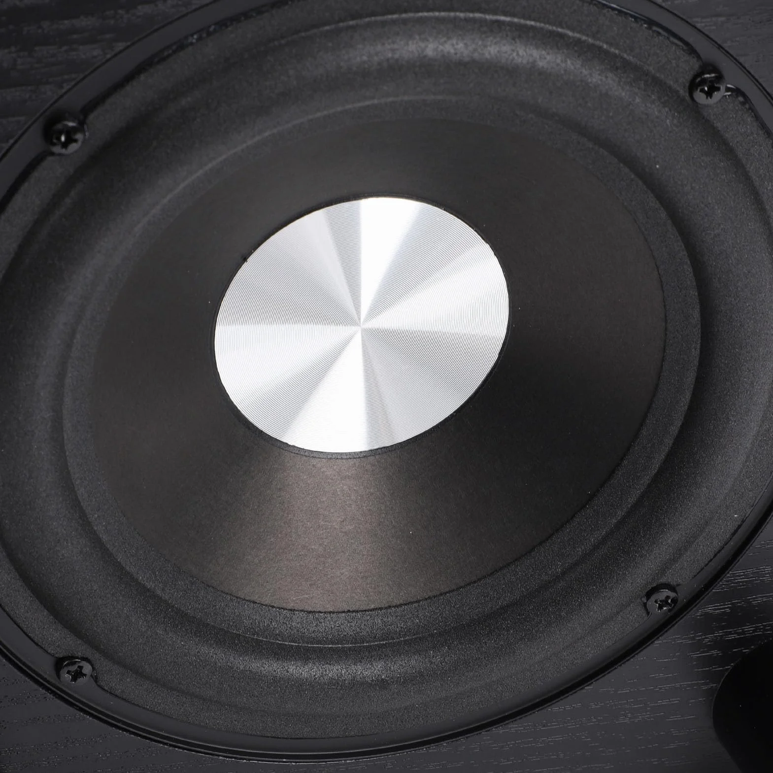 Haofy 6,5-calowy Pasywny Subwoofer z Głębokim Basem i Uziemionym Filtrem Dolnoprzepustowym Obudowa MDF o Mocy 100 W do Kina Domowego Muzyka Filmy Entuzjaści Gier