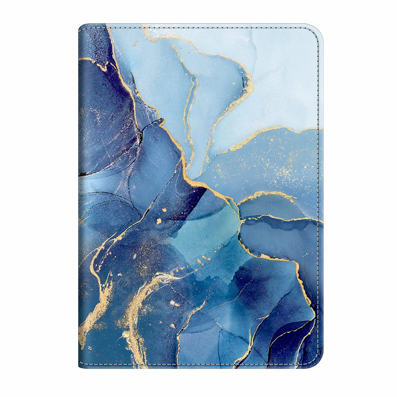 Fintie Etui do 6-Calowy Kindle (11. generacji) - 2024/2022, Kickstand Etui Ochronne z Paskiem na Rękę i Funkcją Auto Sleep/Wake dla Kindle Basic 2024, Ocean Marmur