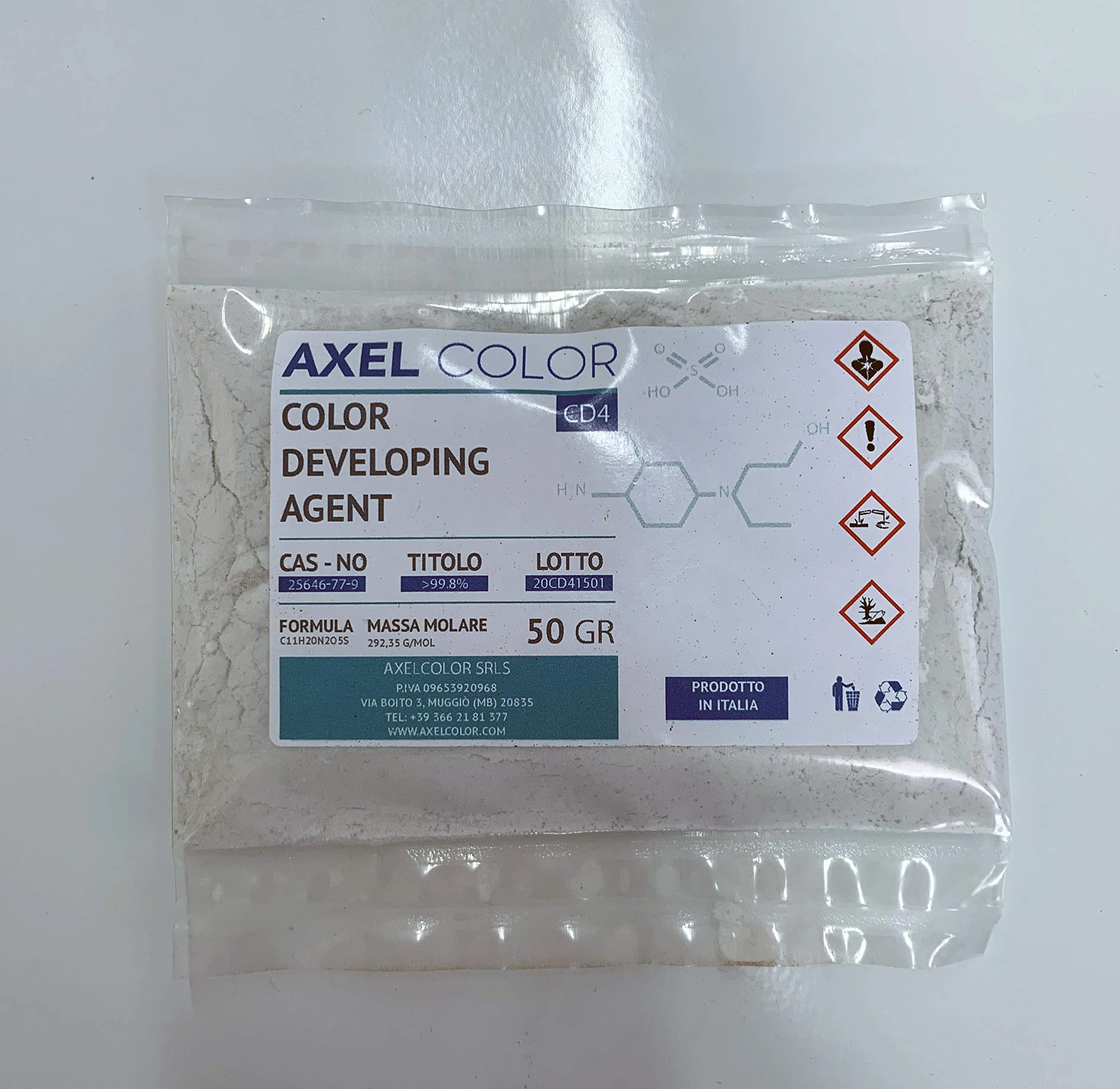 Color Developing AGENT CD4 50g