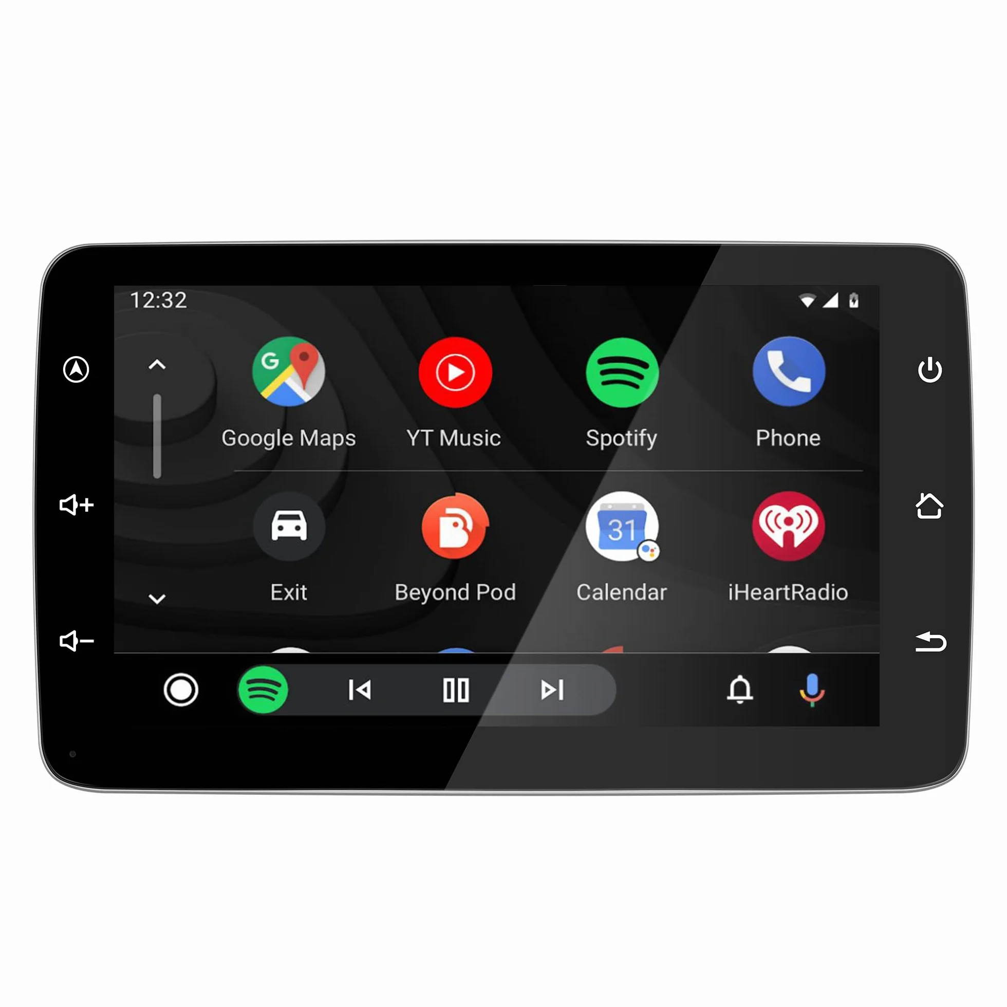 Aktualizacja ekranu Android 20.3 cm do Mercedes Smart Fortwo W453 (2015-2019), bezprzewodowa CarPlay Android Auto, lustrzane odbicie ekranu, podzielony ekran, Wi-Fi, muzyka, nawigacja GPS, mapy