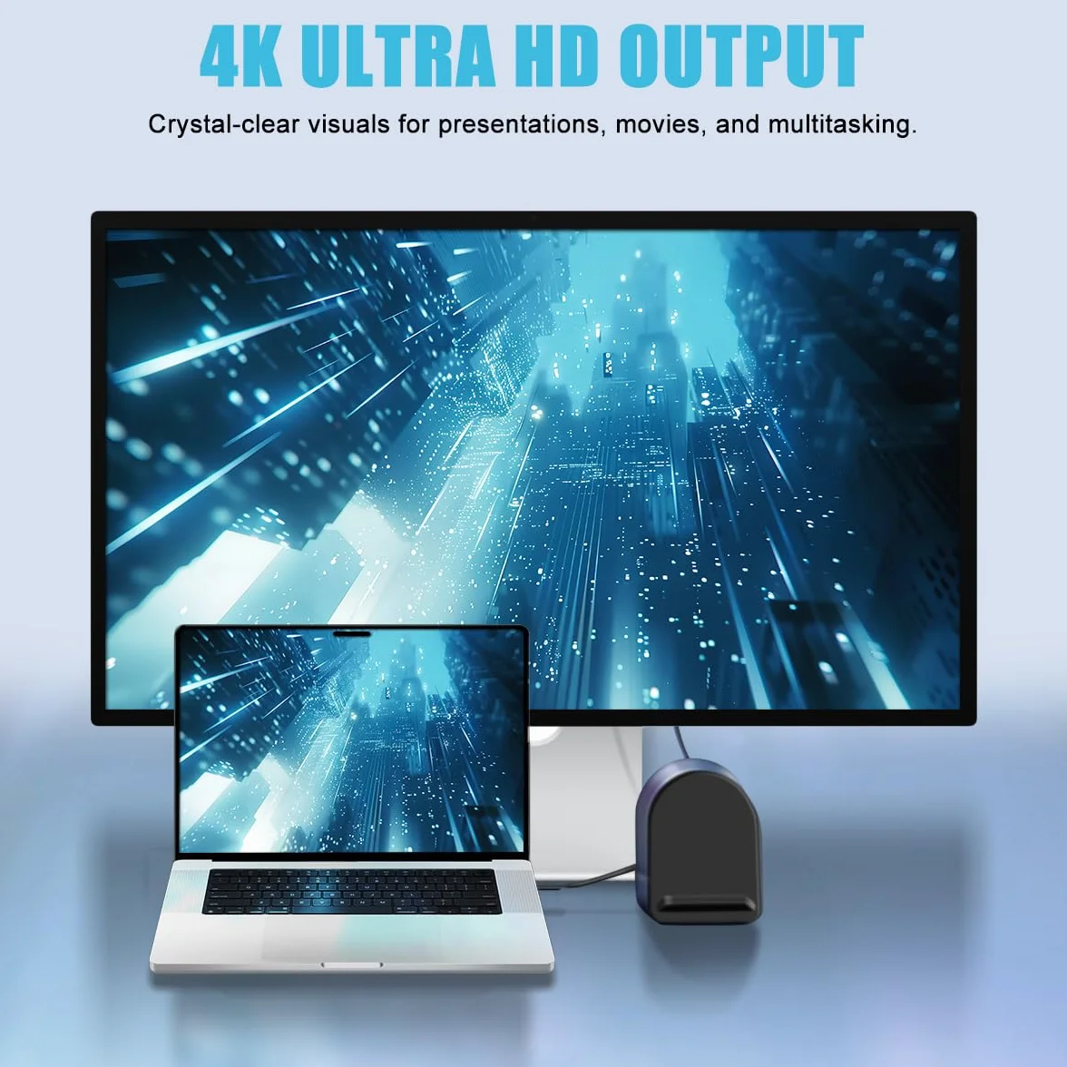Wielofunkcyjna stacja dokująca USB-C 10 w 1, bezprzewodowe ładowanie, porty USB3.0, PD100W, szybkie ładowanie, 4K, HDMI, SD/TF, pasuje do systemu Windows, Mac, Android, iPad