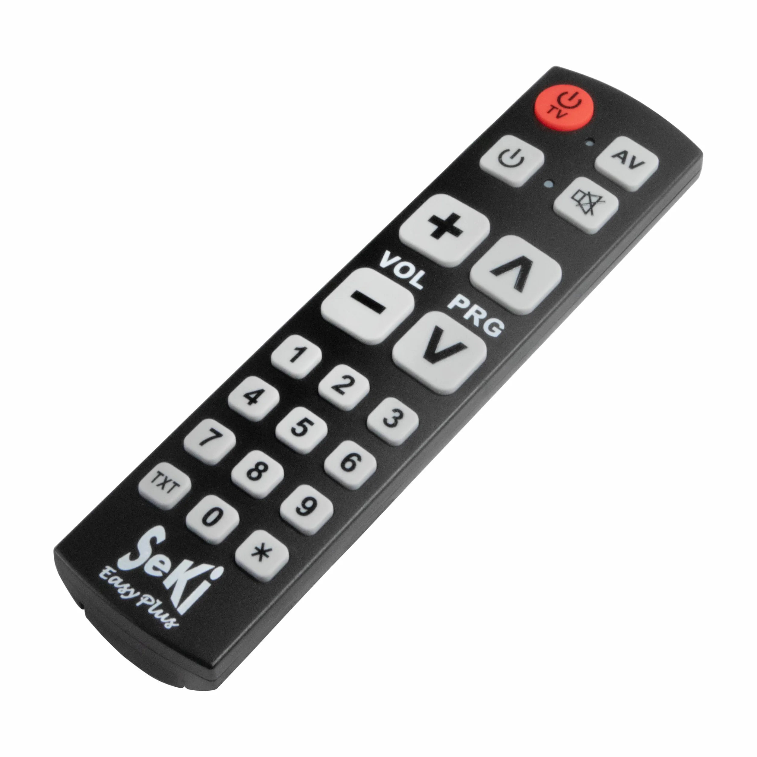 SeKi Easy Plus uniwersalny pilot zdalnego sterowania, czarny