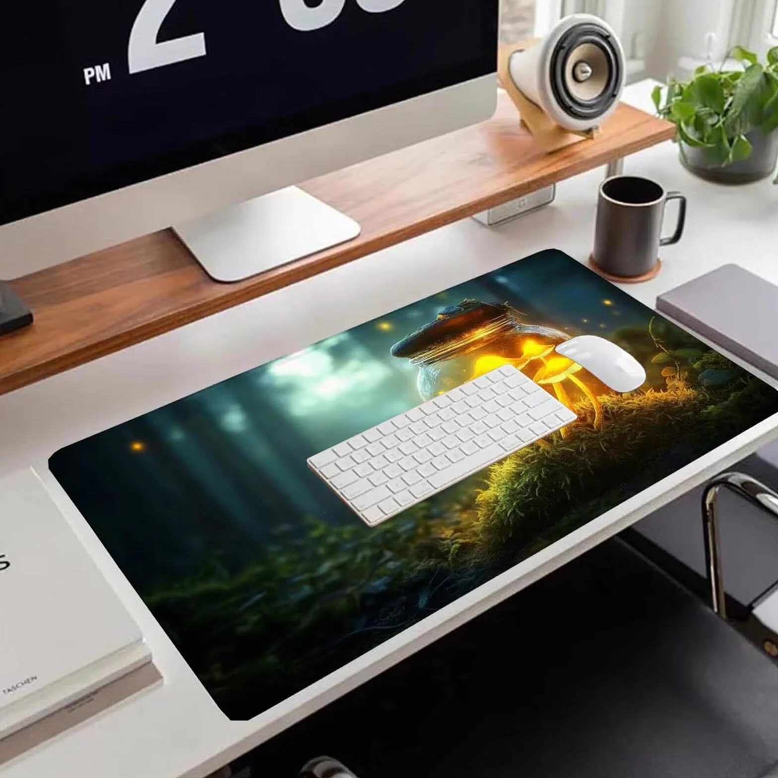 Gamingowa podkładka pod mysz 1200 x 600 x 3 mm, XXL, wodoszczelna, odporna na ścieranie, z przyszytymi krawędziami, podkładka na biurko, poprawia prędkość i precyzję, do komputera, laptopa, komputera