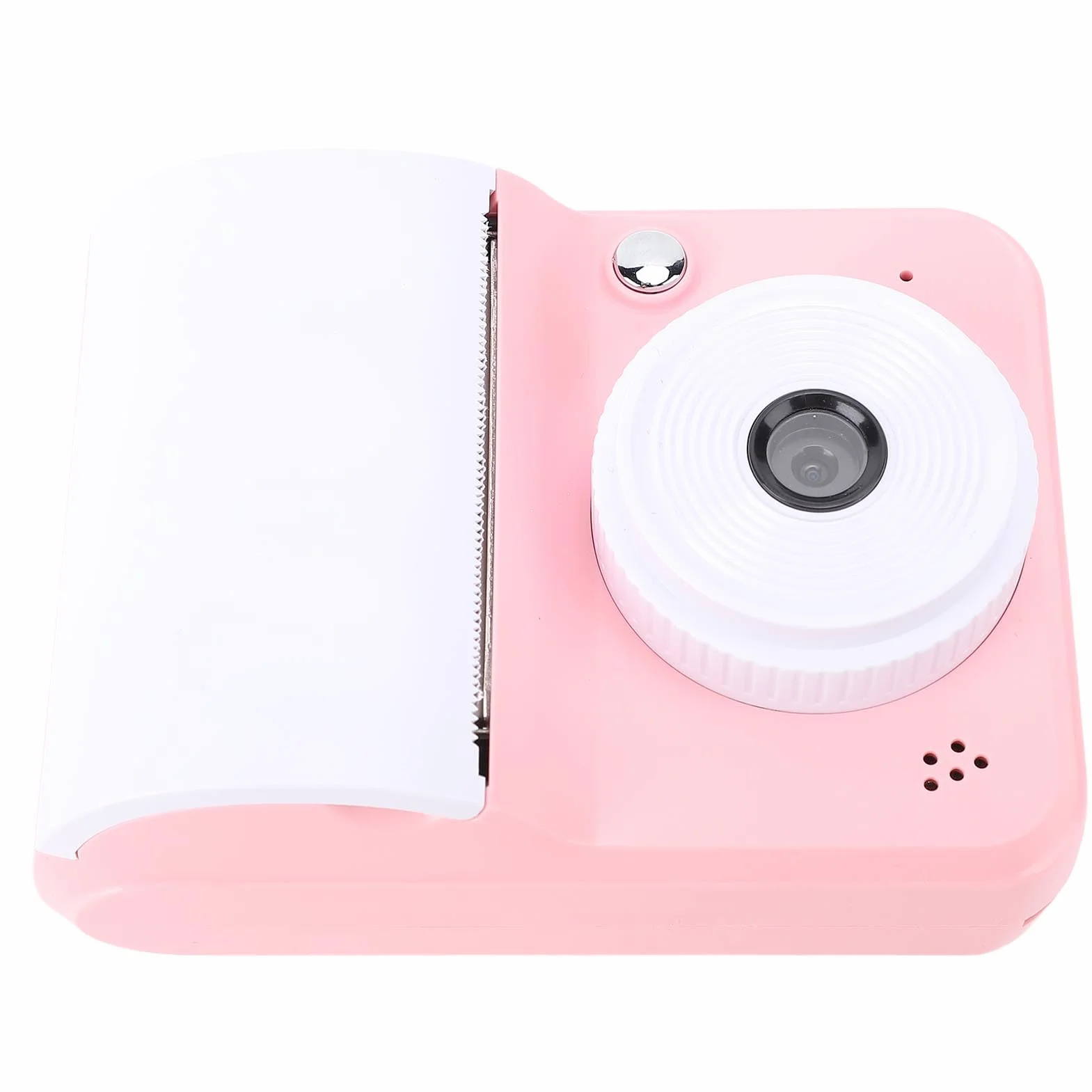 Instant Print Camera dla Dzieci, Wideo 1080p HD i 48MP Zdjęcie 2,4 -calowe Ekran Instant Camera z Papierem do Druku, Natychmiastowy Druk dla Dzieci, Aparat Cyfrowy dla Dziewcząt (PINKK)