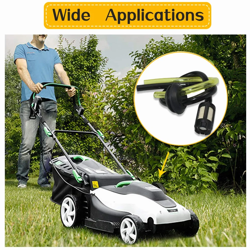 Zestaw 5 filtrów benzynowych, uszczelki do kosy spalinowej, Timbertech, świder ziemny, nożyce do żywopłotu, przycinarka do przycinania gałęzi