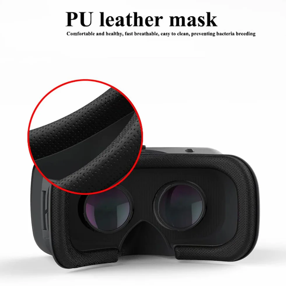 Słuchawki VR z wirtualnymi gogle sterownika VR, nadaje się do telefonów komórkowych 4.7 "-6.6", gry 3D i VR prezenty wideo dla dzieci i dorosłych