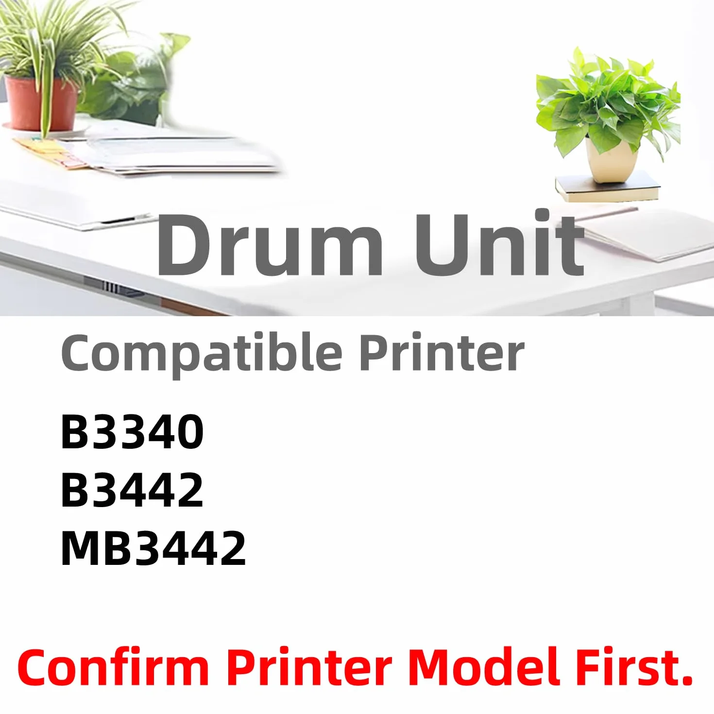 Kompatybilna jednostka bębna 55B0ZA0 do drukarki laserowej Lexmark B3340 B3340dw B3442 B3442dw MB3442 MB3442adw MB3442i (55B0ZA0-1Pack-40000 stron)